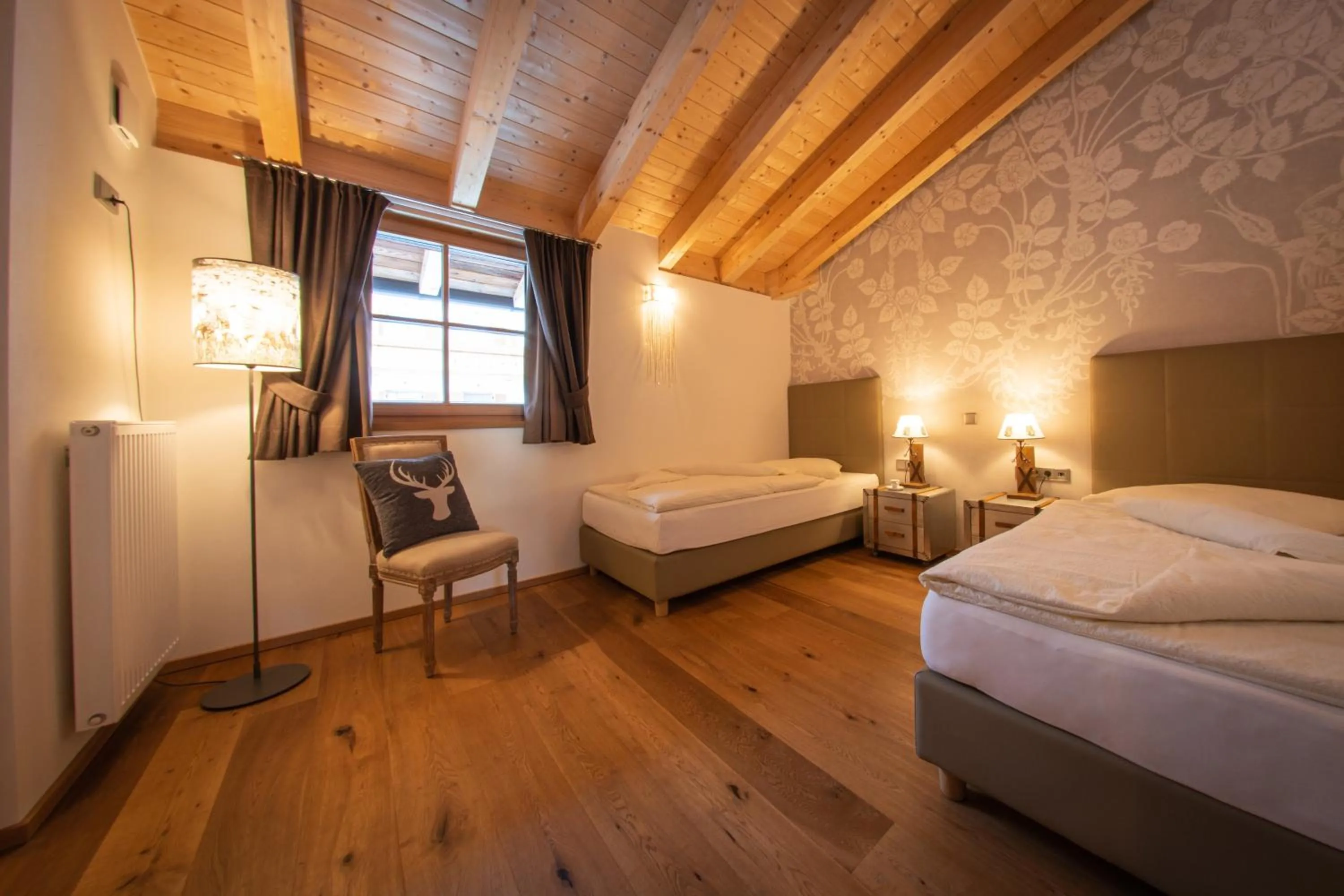 Bed in Mountainlodge Luxalpine