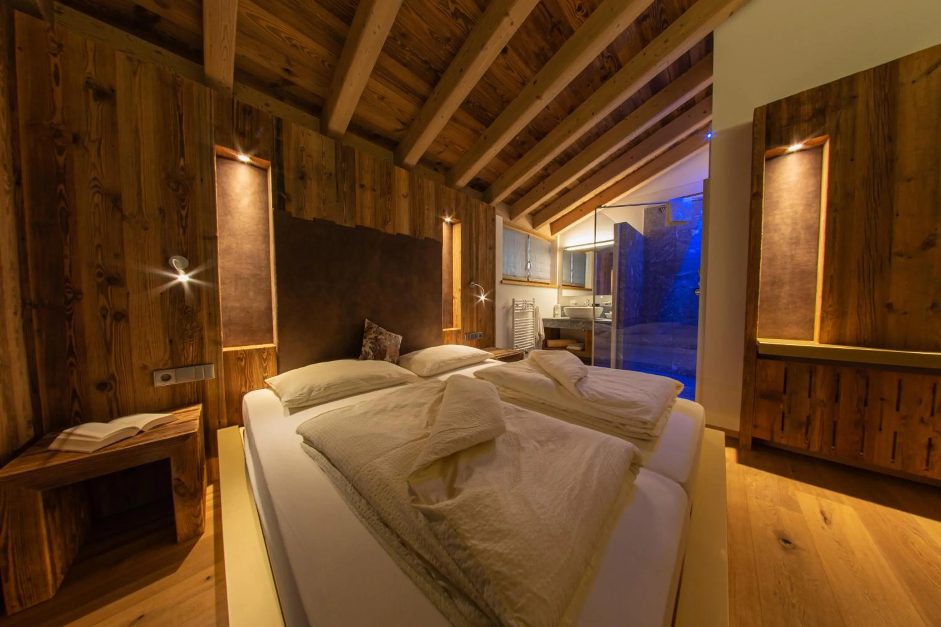 Bed in Mountainlodge Luxalpine