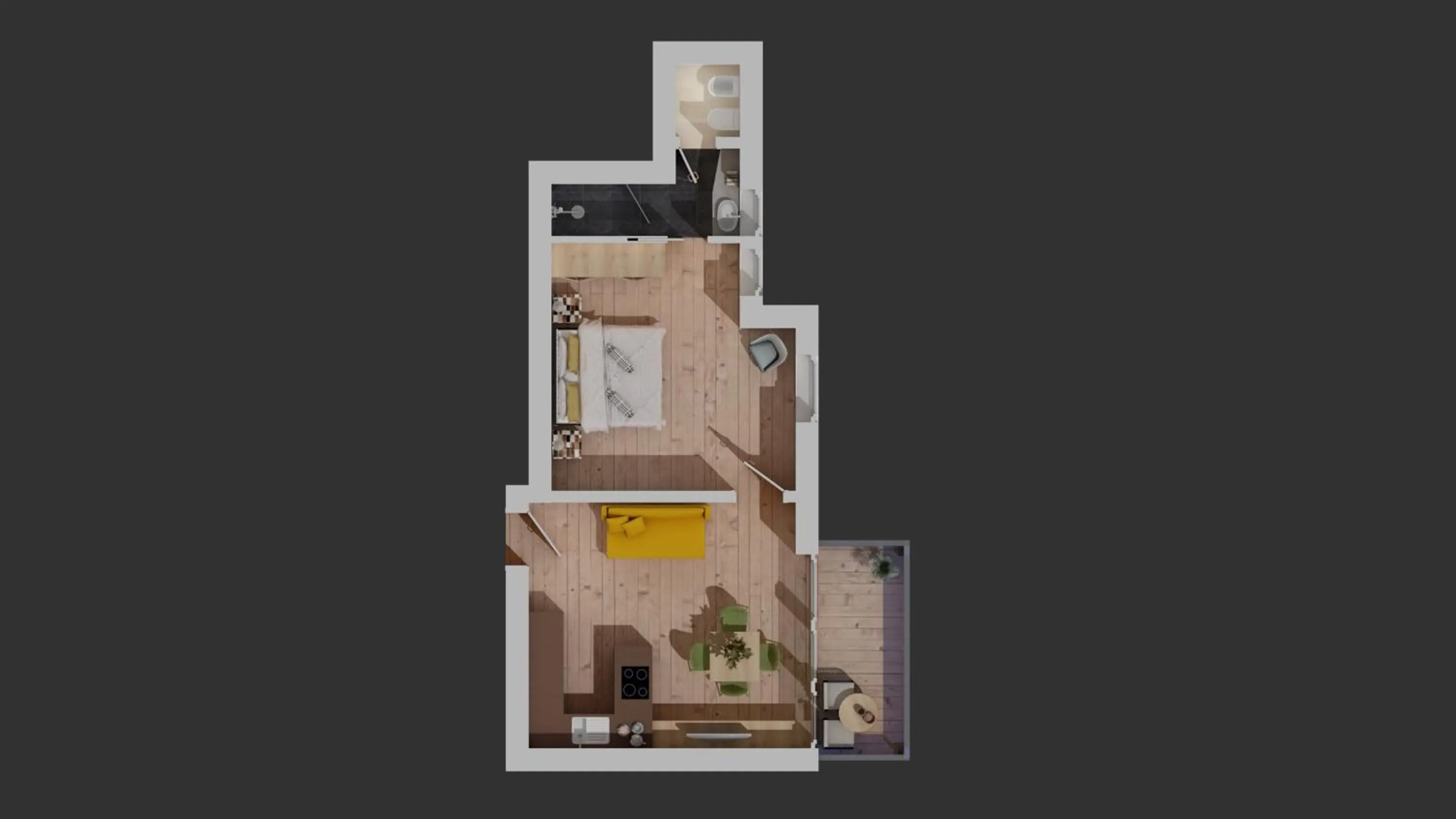 Floor plan in Mountainlodge Luxalpine