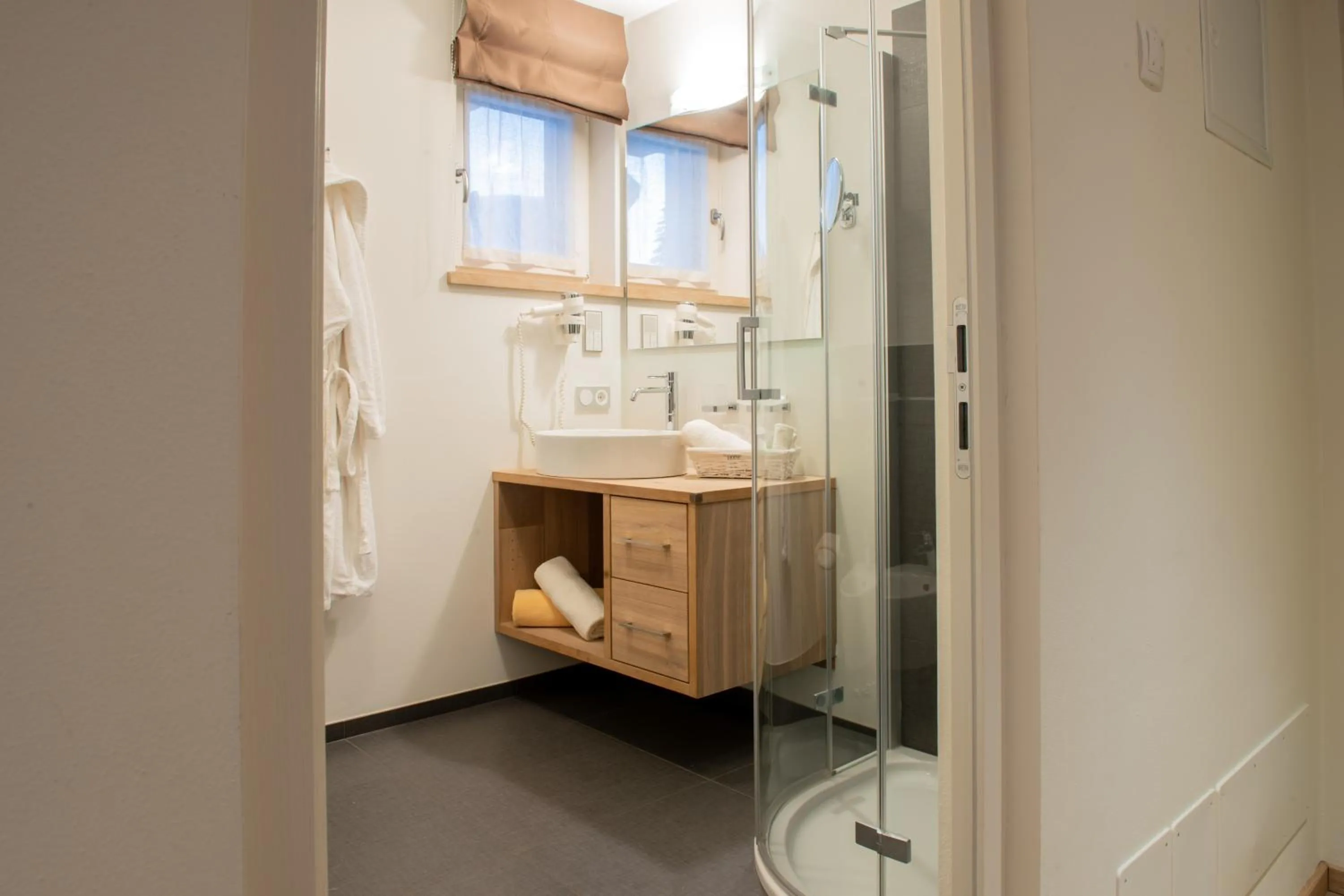 Shower in Mountainlodge Luxalpine