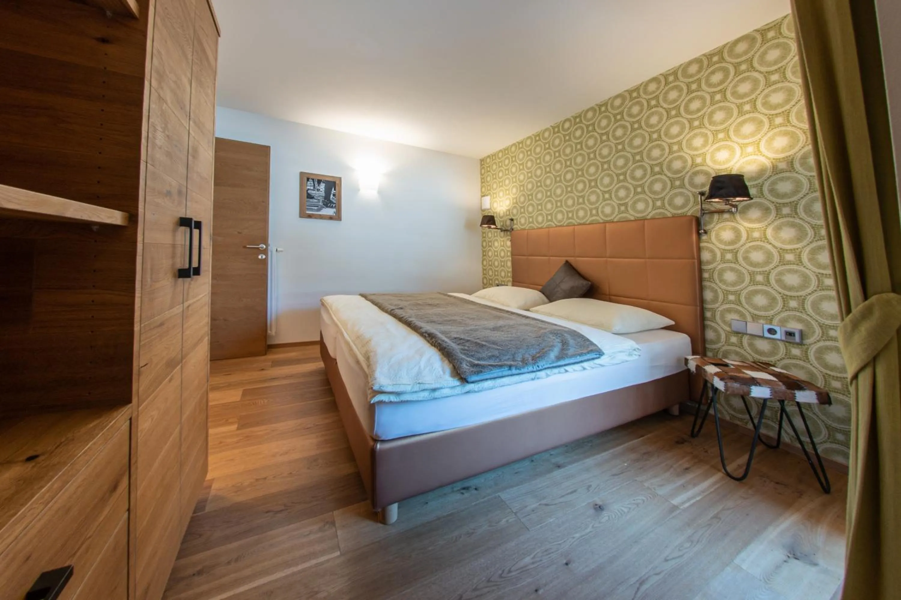 Bed in Mountainlodge Luxalpine