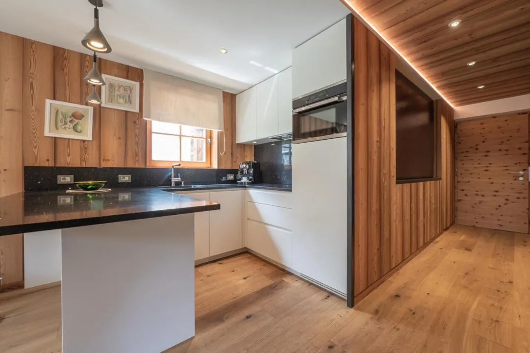 Kitchen or kitchenette in Mountainlodge Luxalpine
