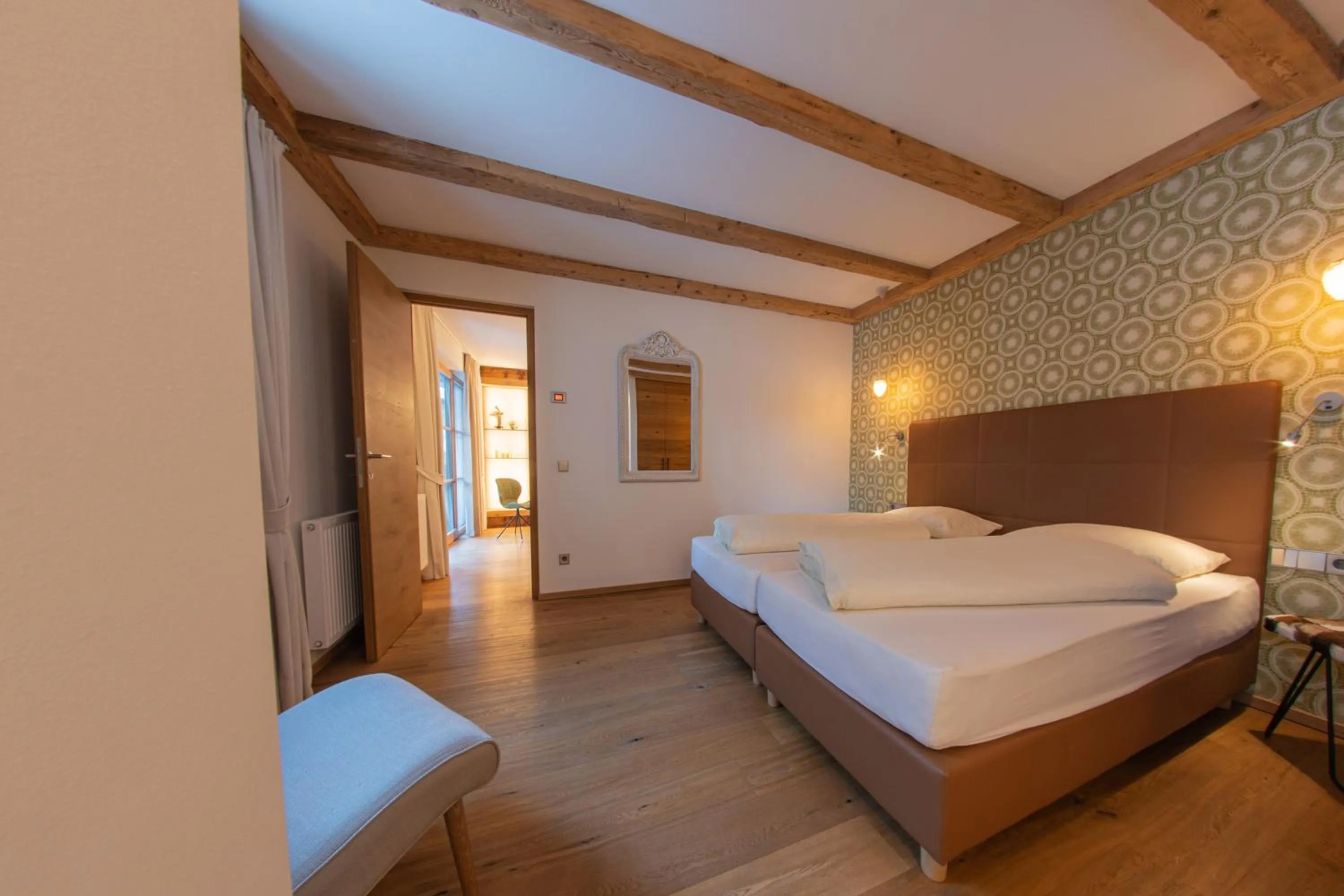 Bed in Mountainlodge Luxalpine