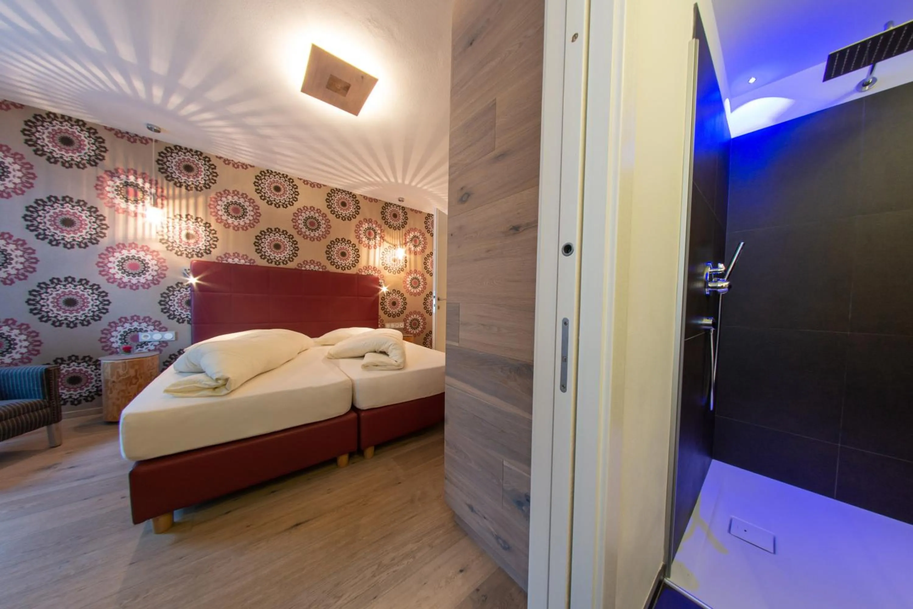 Bed in Mountainlodge Luxalpine