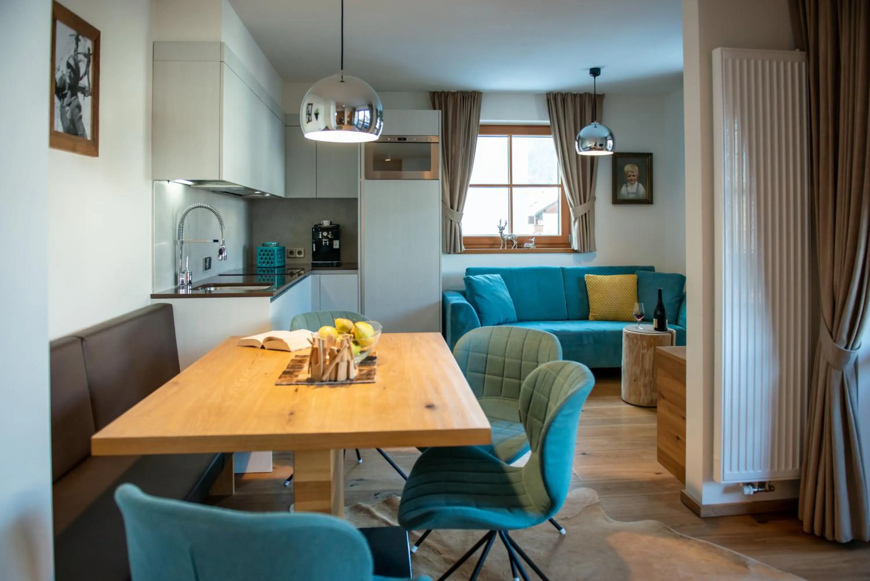 Kitchen or kitchenette in Mountainlodge Luxalpine