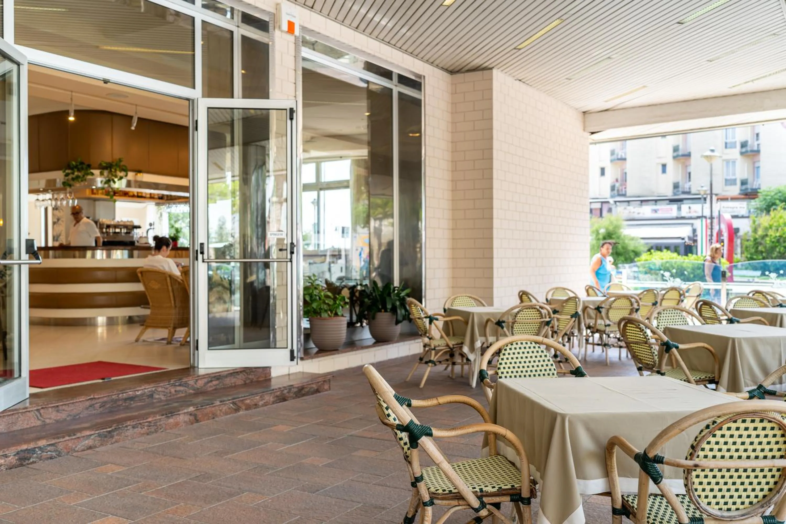 Patio in Miomar Beach Hotel