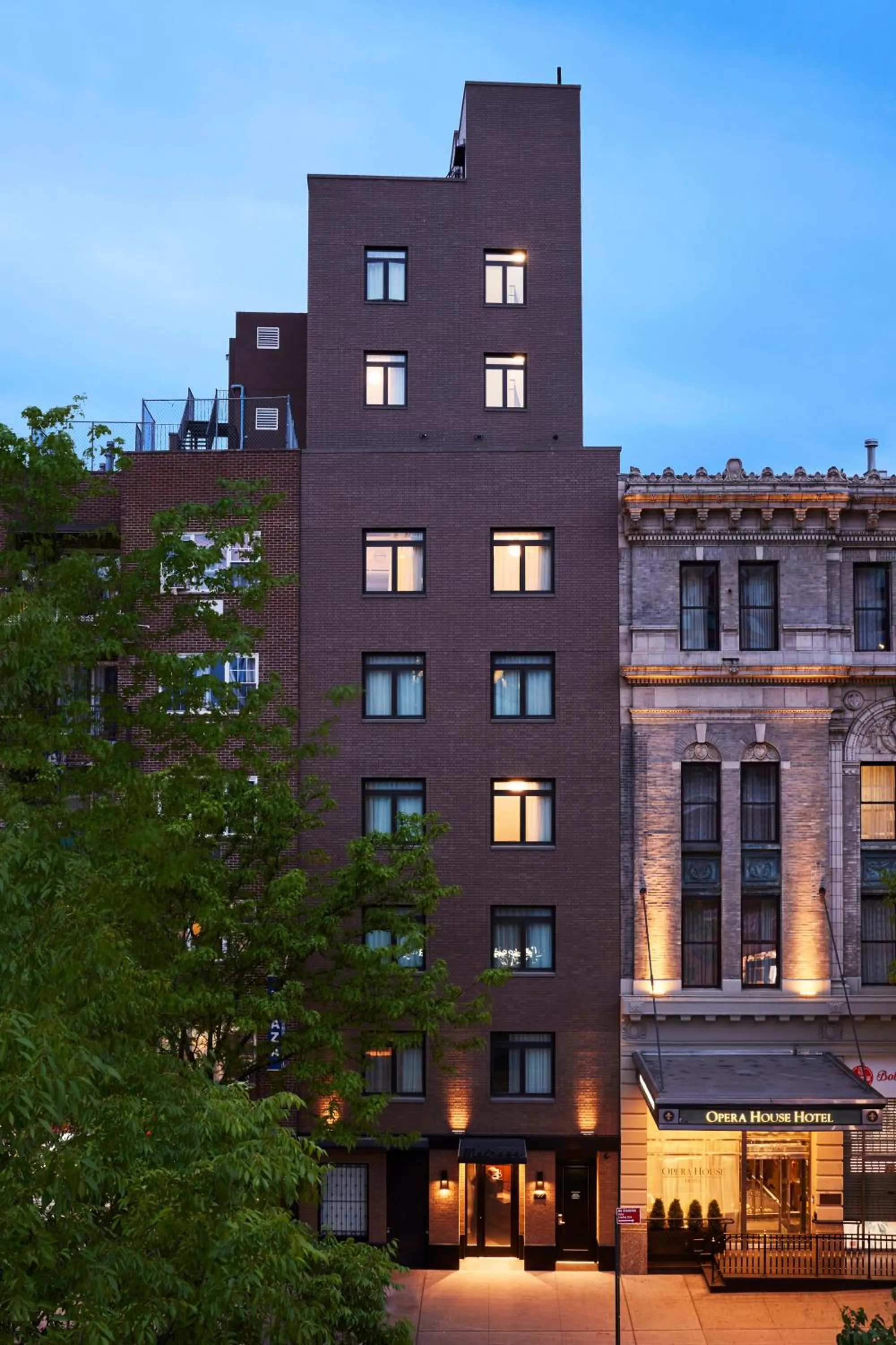 Property building in The Melrose Hotel