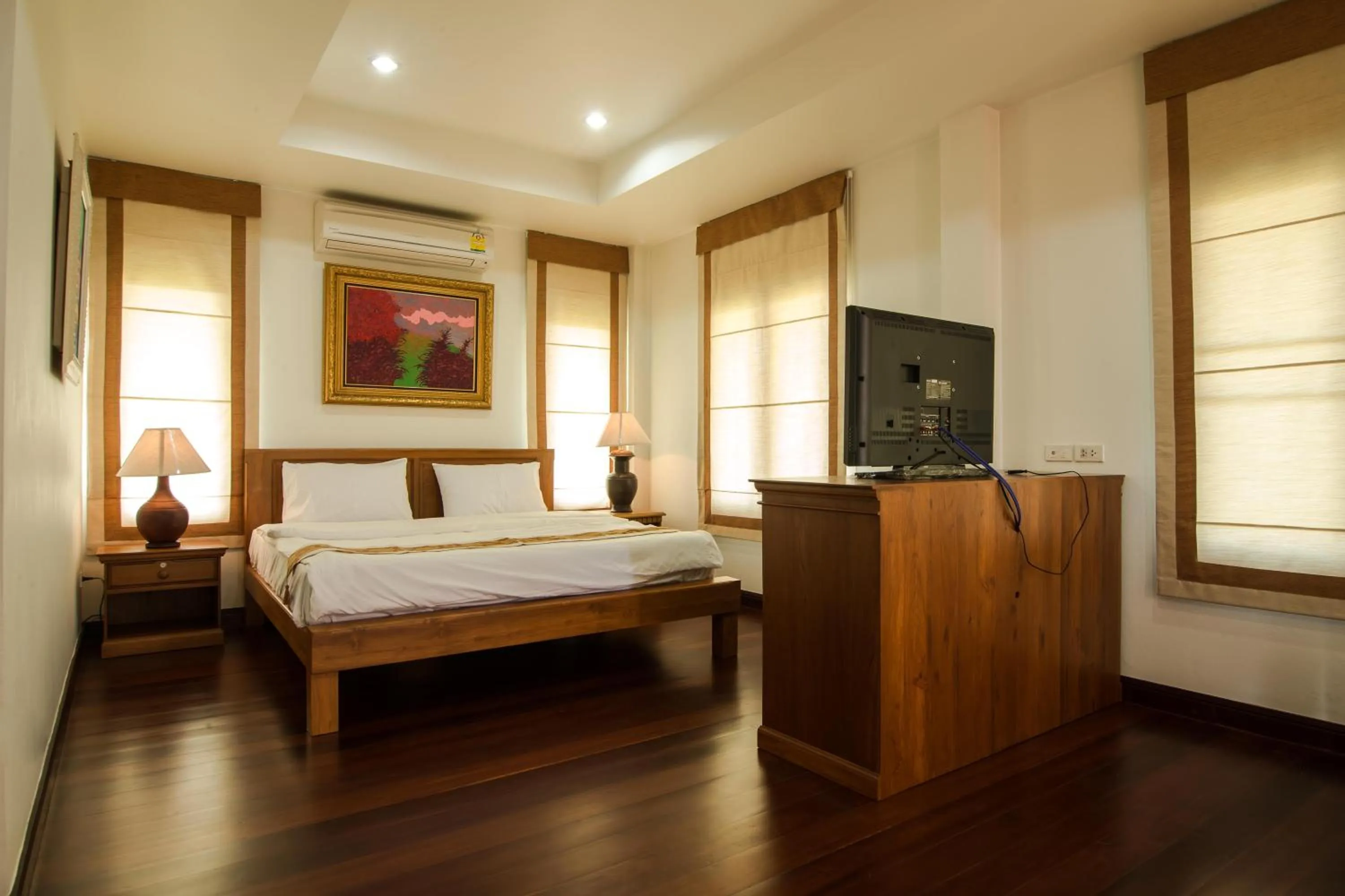 TV and multimedia, Bed in Thaihome Resort