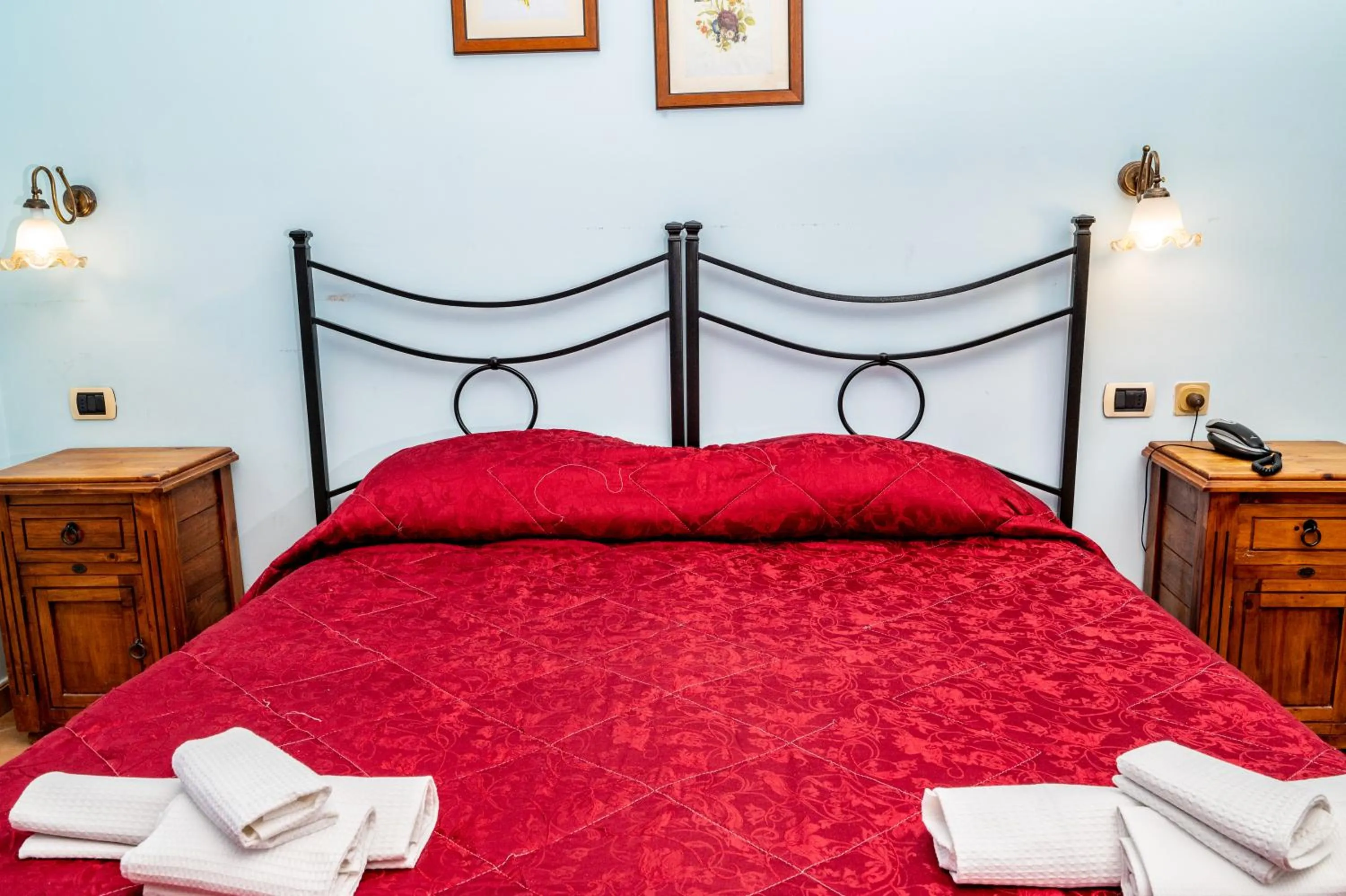 Bed in Agriturismo Casa Scola