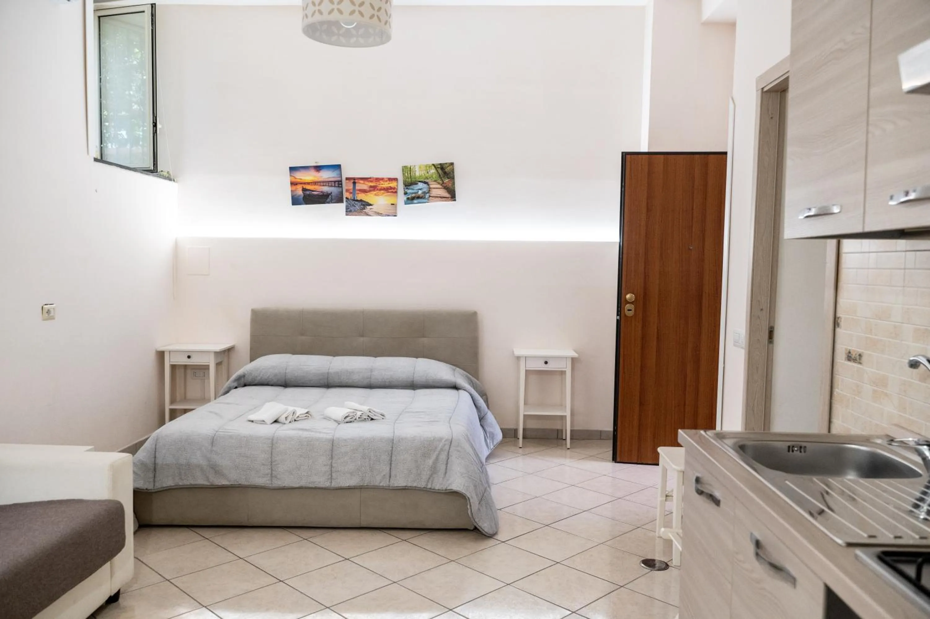 Bed in Agriturismo Casa Scola