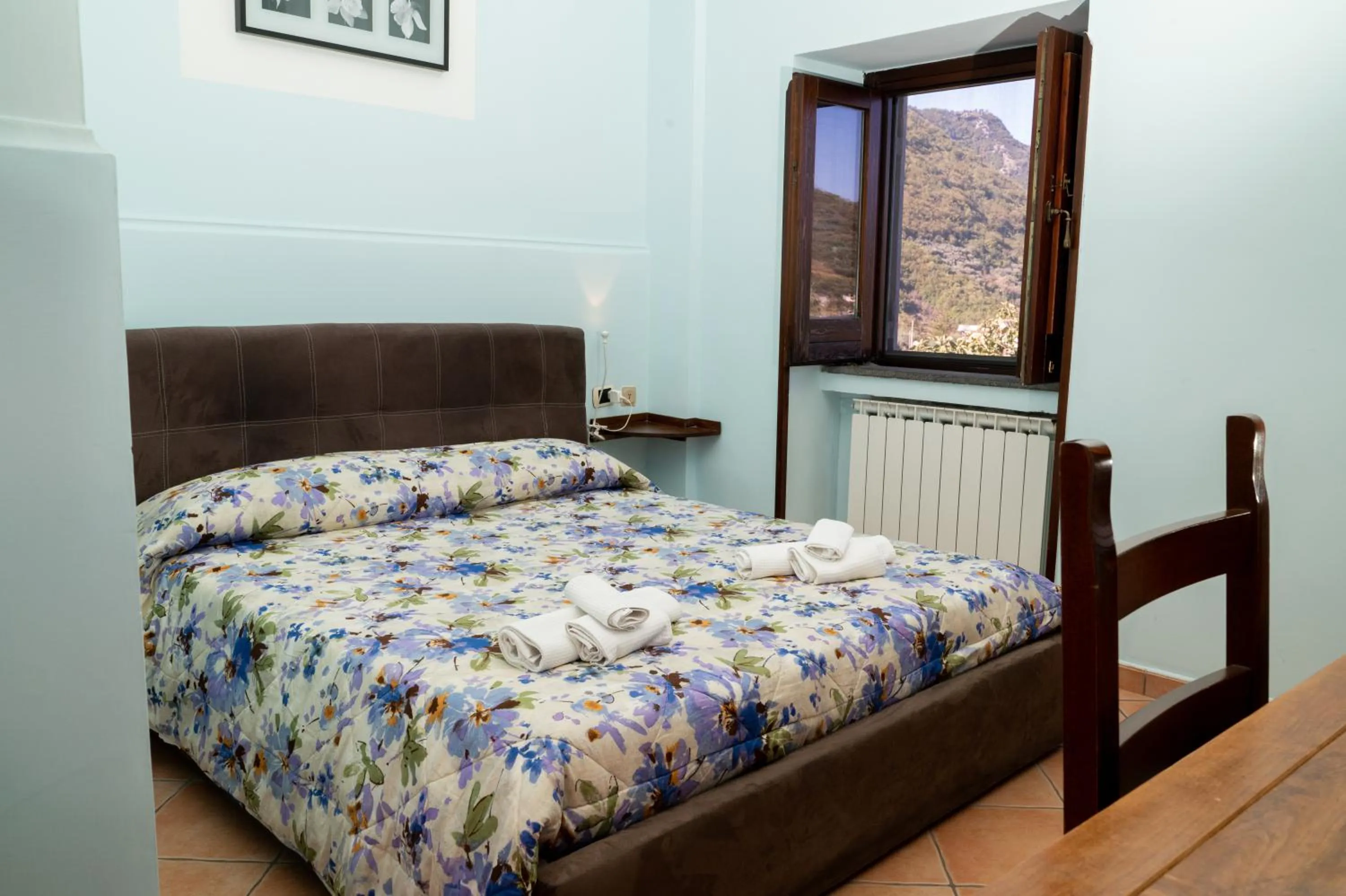Bed in Agriturismo Casa Scola
