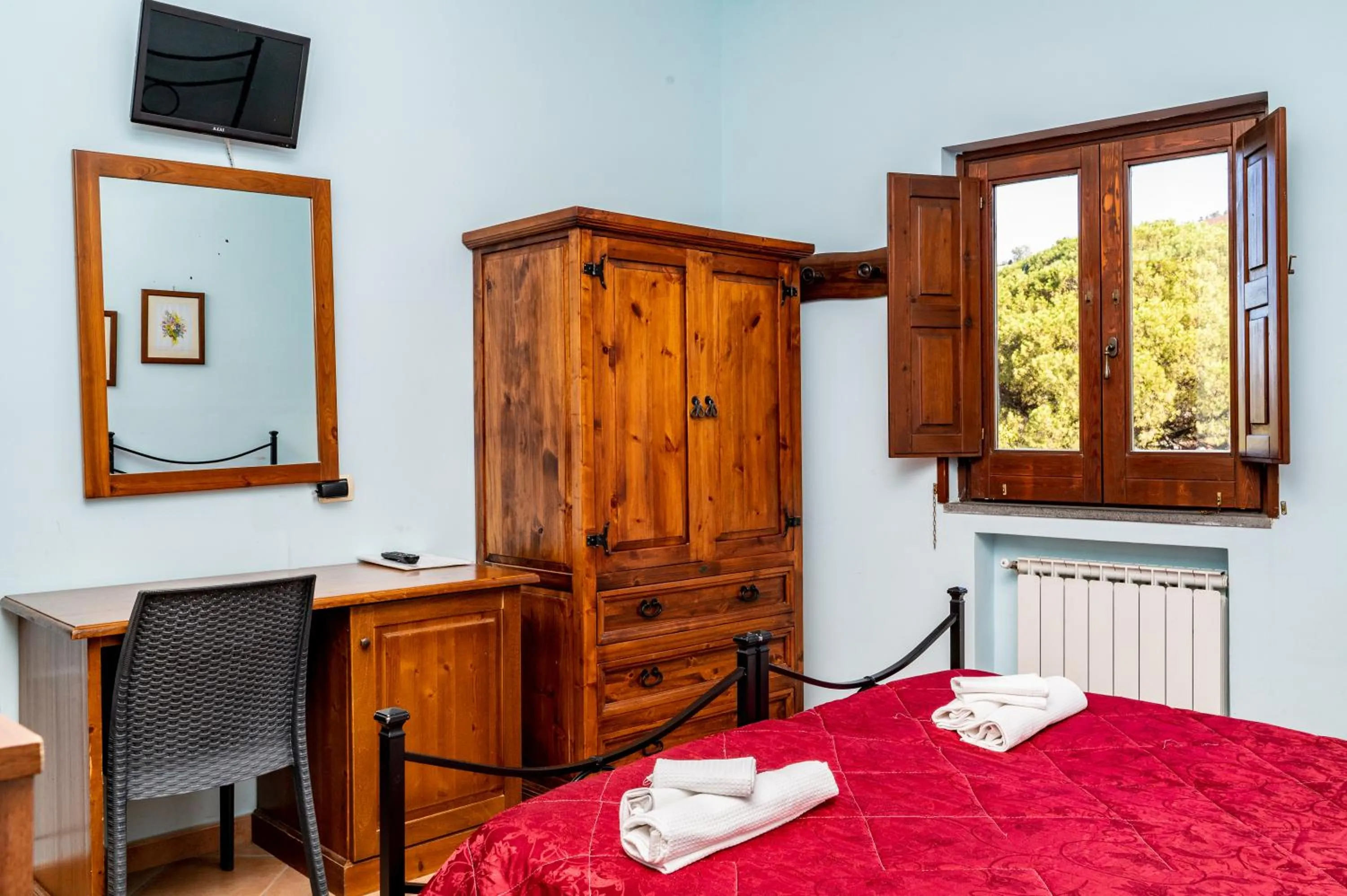 Bed in Agriturismo Casa Scola