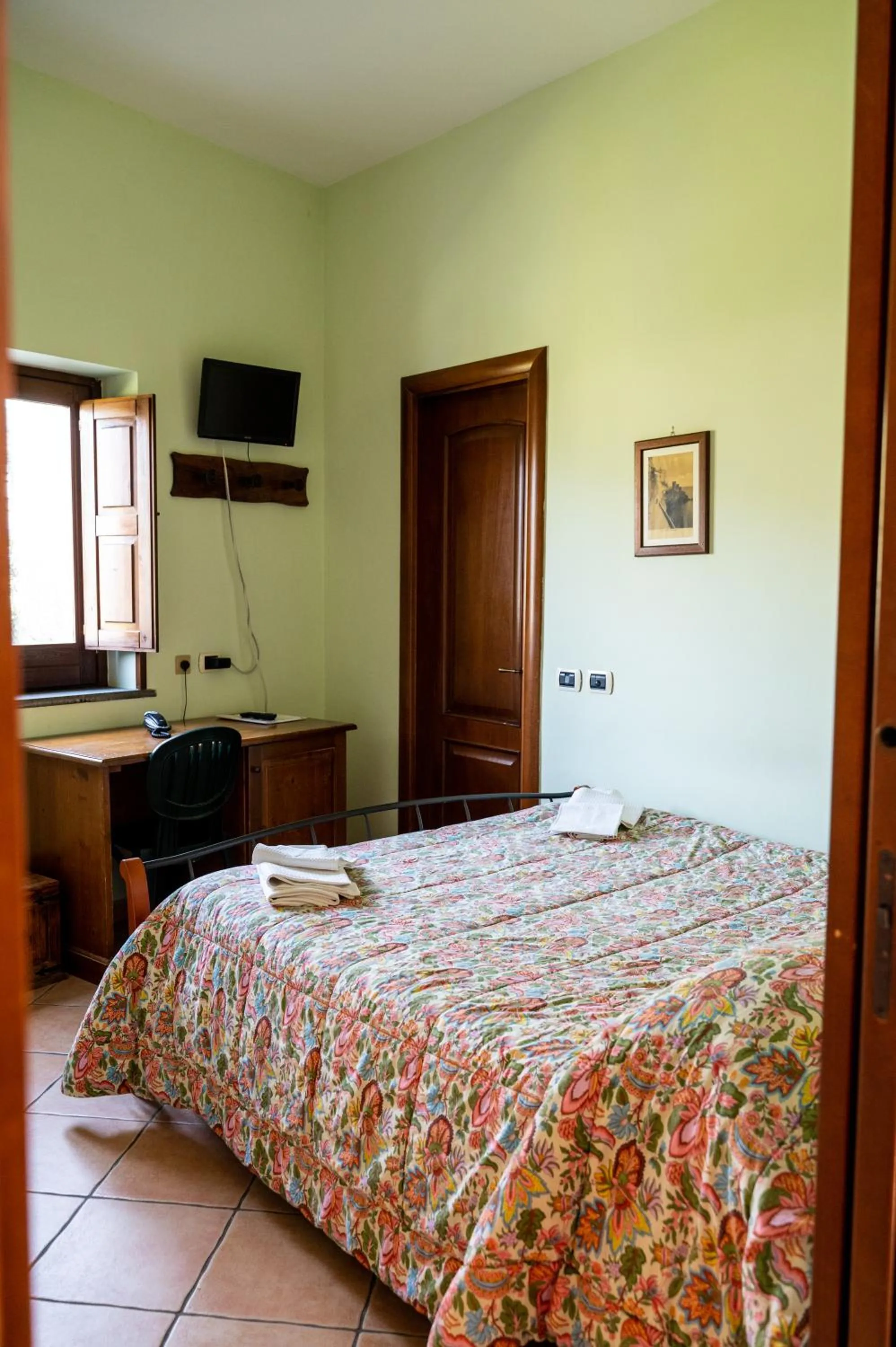 Bed in Agriturismo Casa Scola