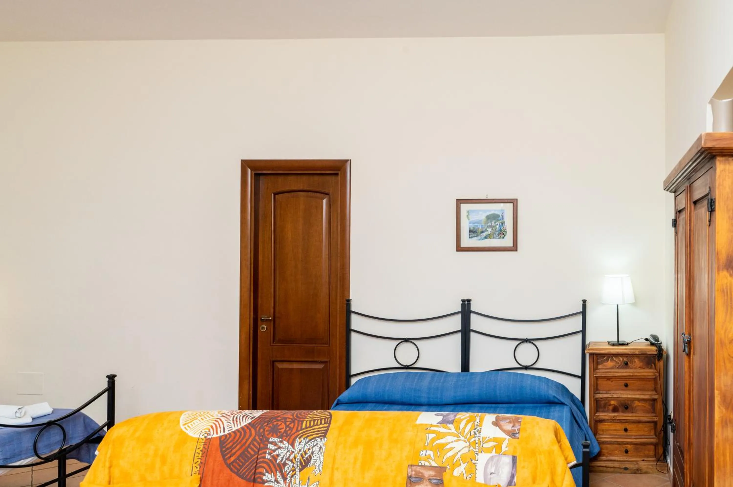 Bed in Agriturismo Casa Scola