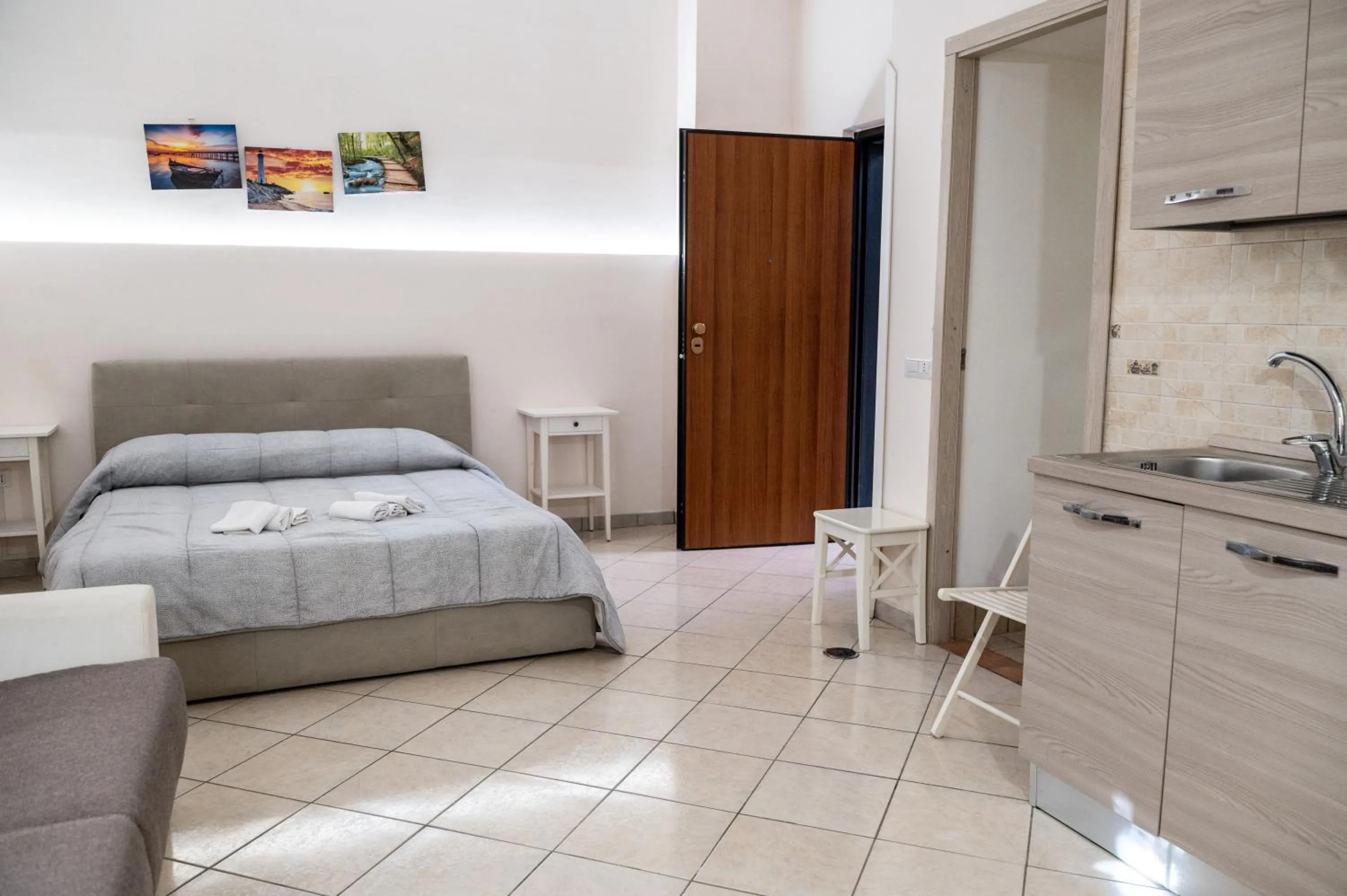 Bed in Agriturismo Casa Scola