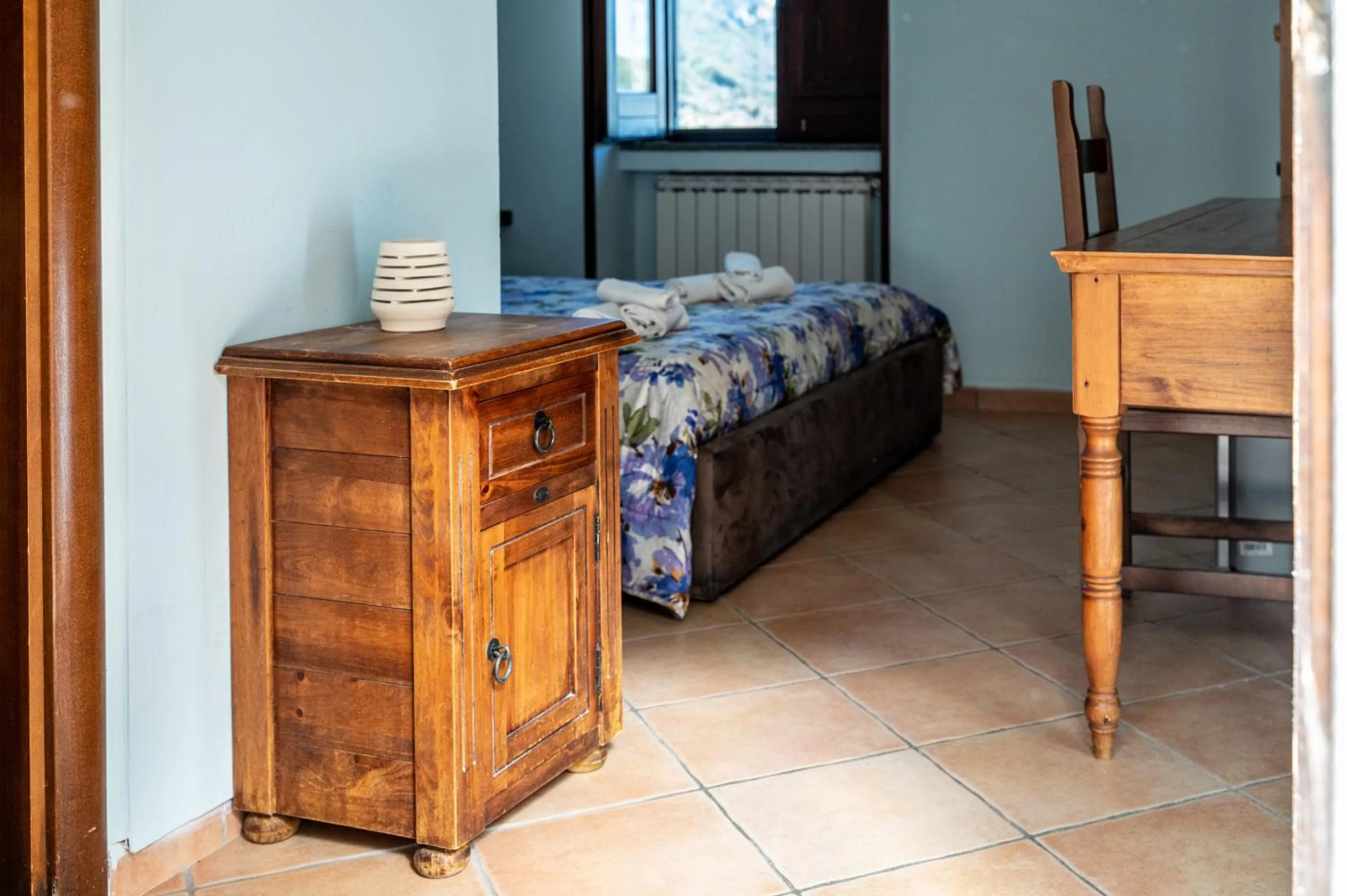 Bed in Agriturismo Casa Scola