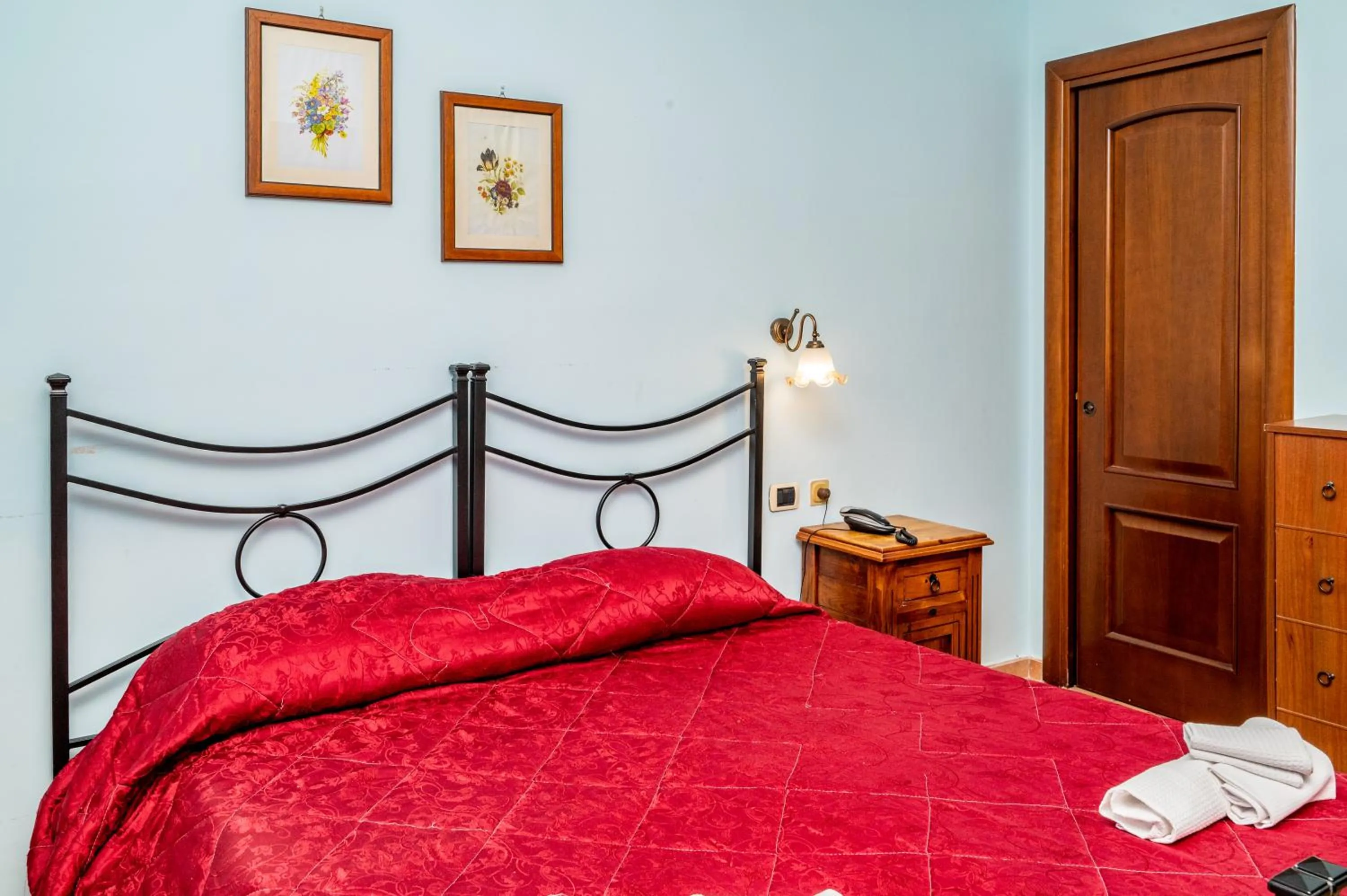 Bed in Agriturismo Casa Scola