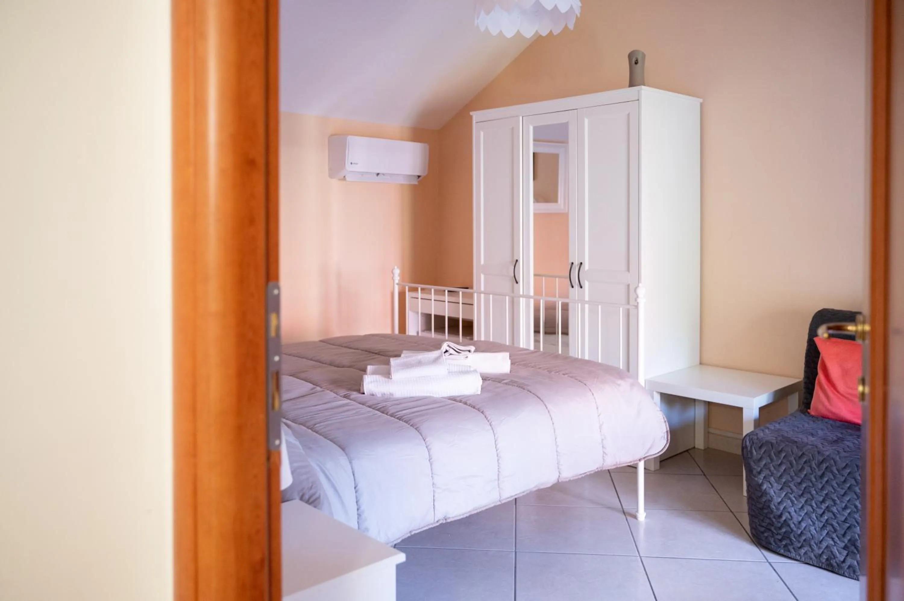 Bed in Agriturismo Casa Scola