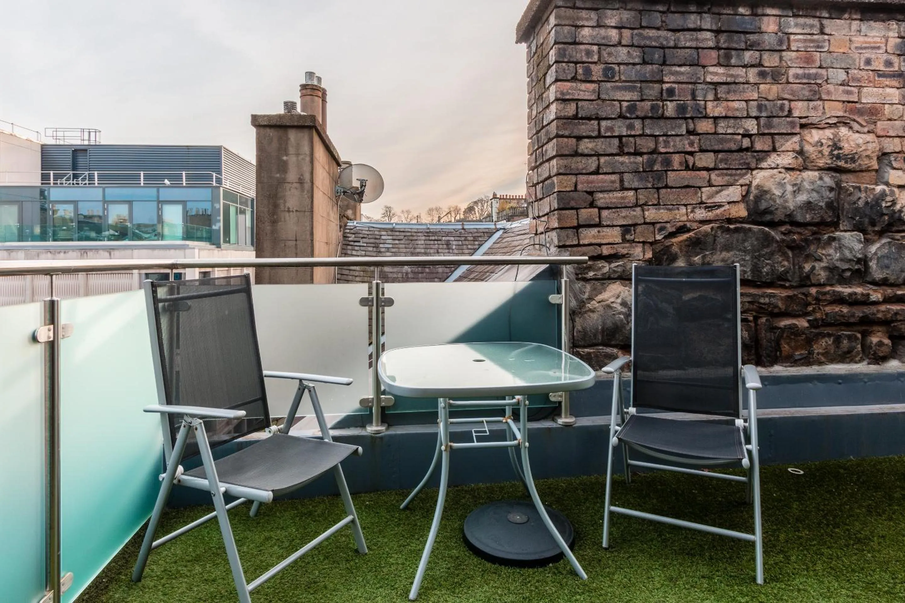 Balcony/Terrace in CODE - The Loft, Edinburgh