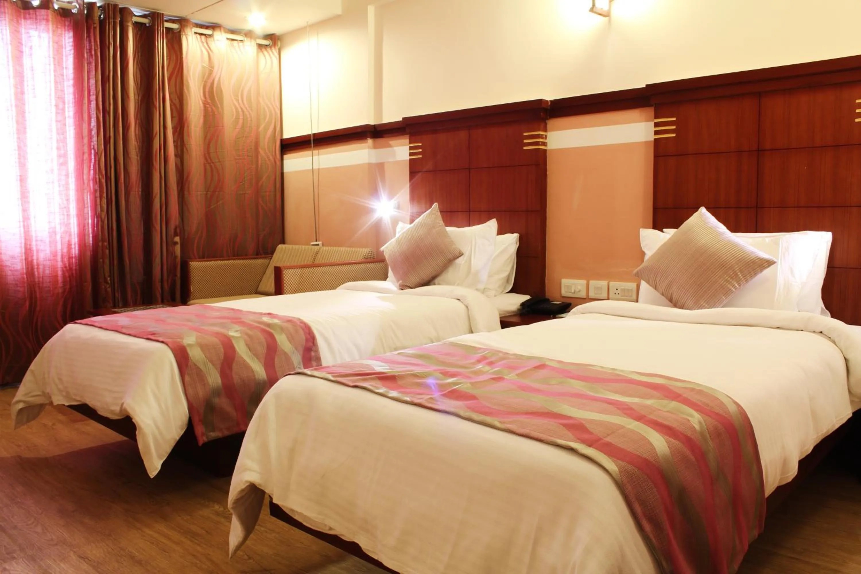 Bedroom, Bed in KTDC Rain Drops Hotel