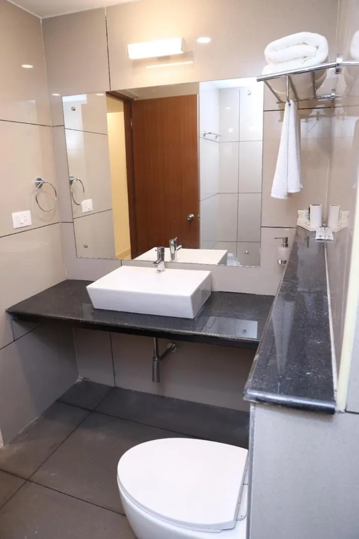 Bathroom in KTDC Rain Drops Hotel