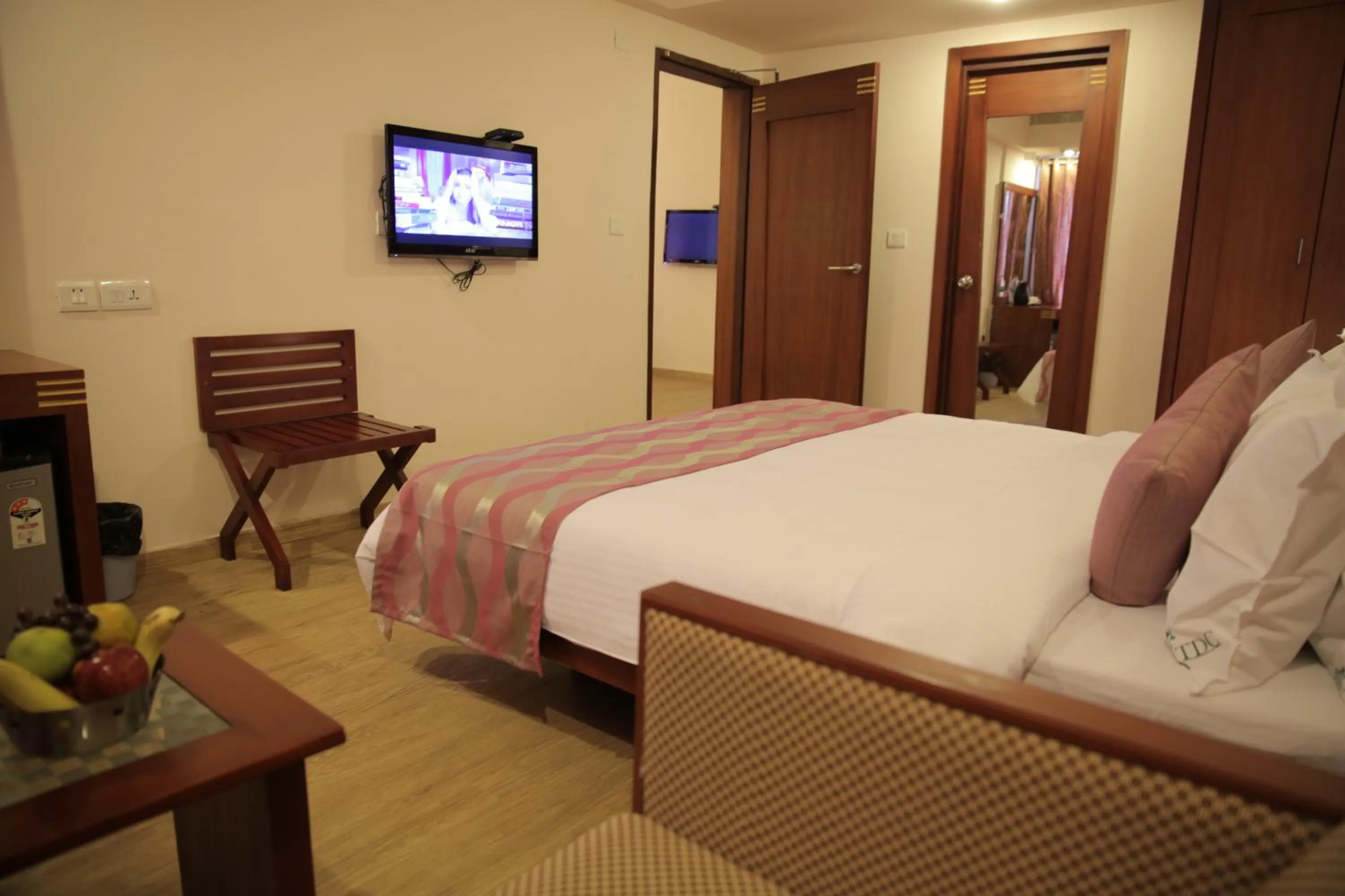 Bedroom, Bed in KTDC Rain Drops Hotel