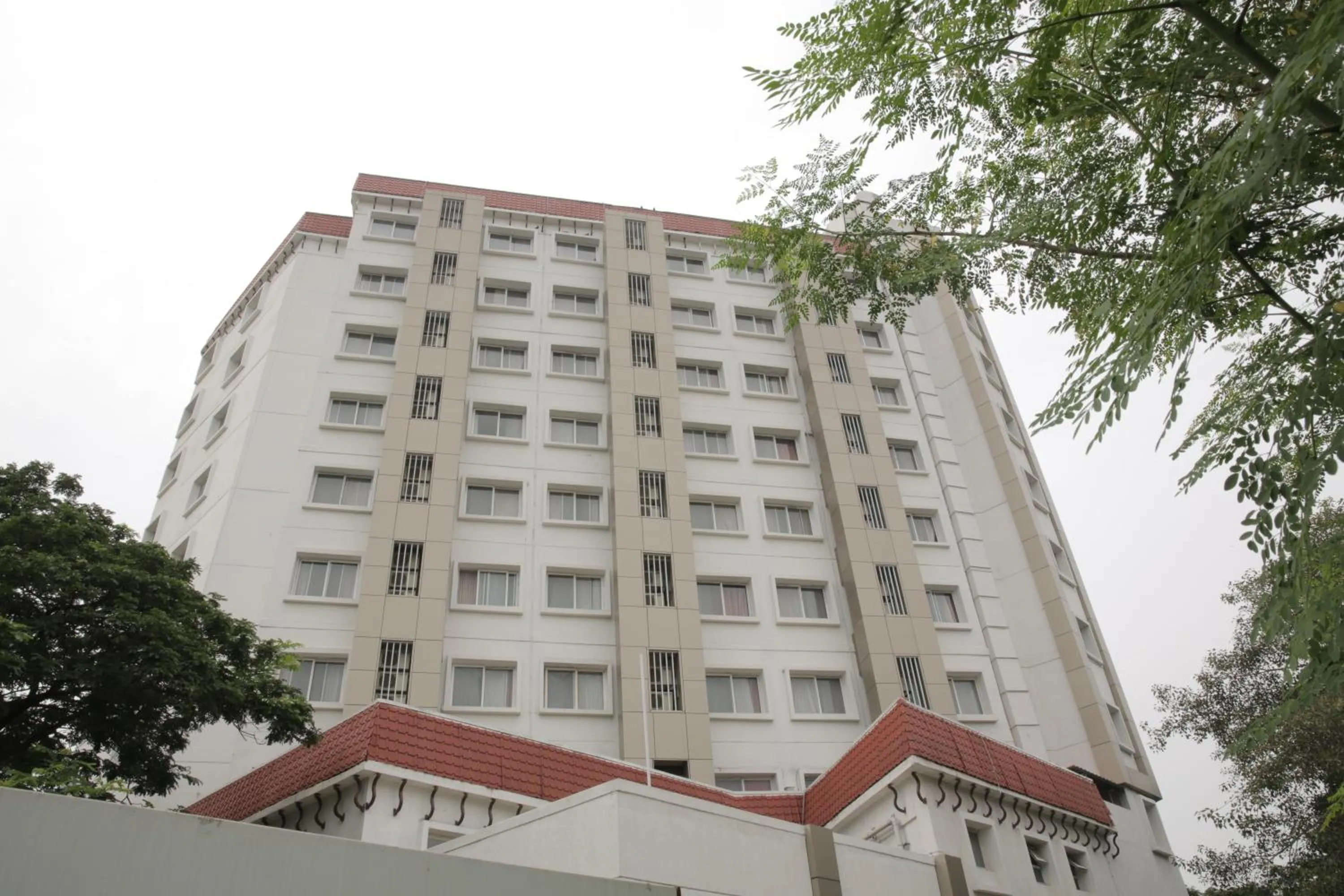Facade/entrance in KTDC Rain Drops Hotel