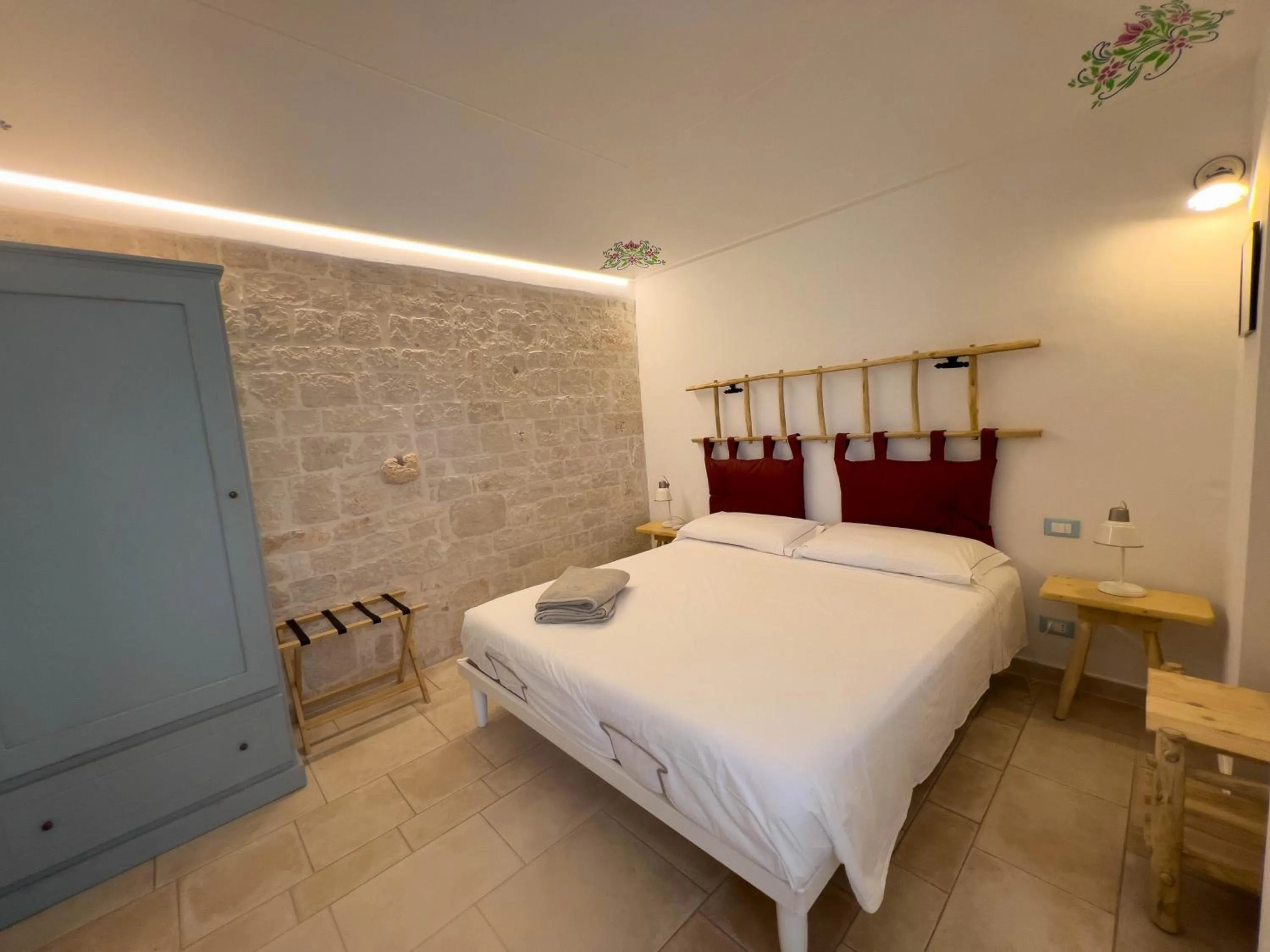 Bedroom, Bed in Trullo Dimora Podere Papilio
