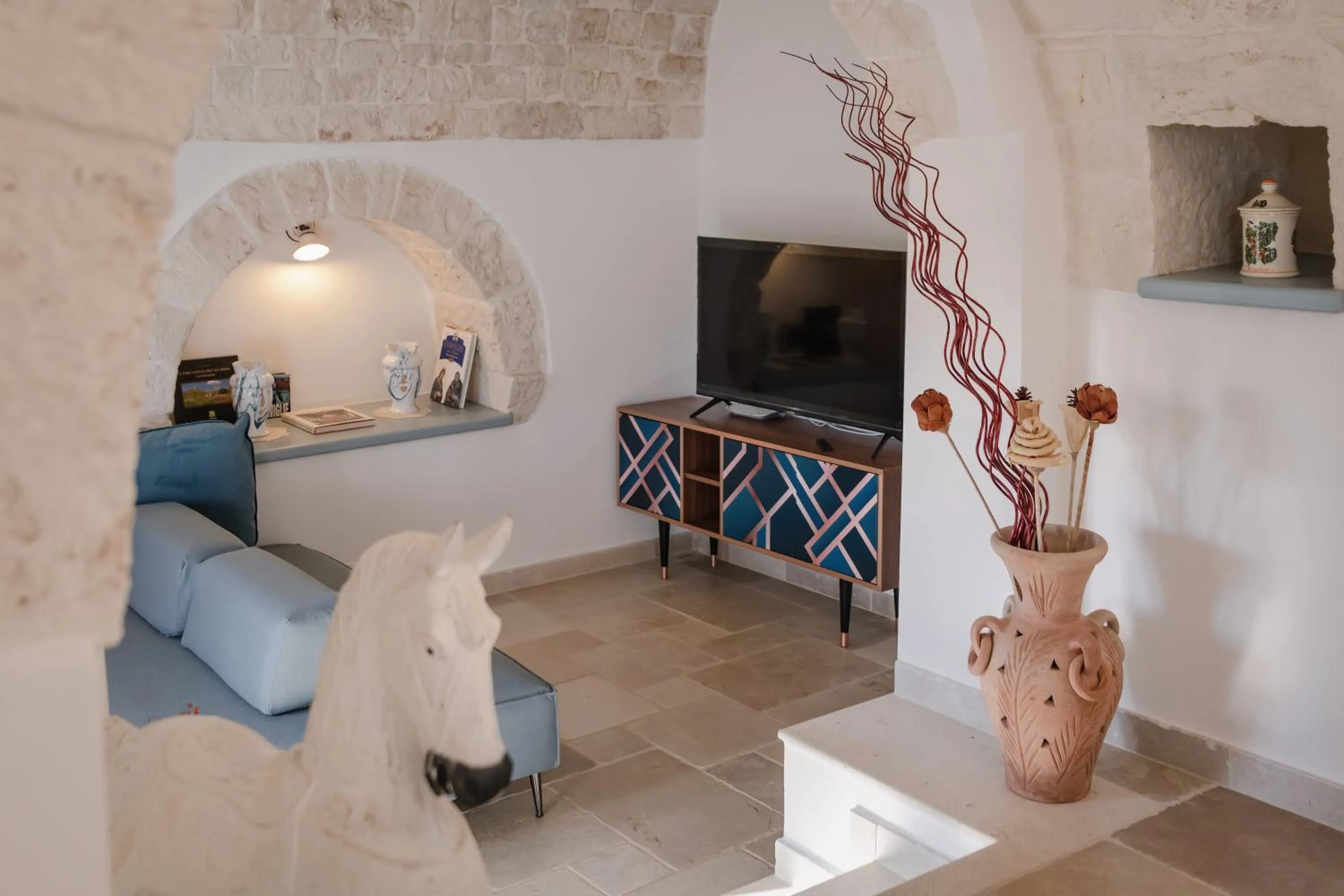TV and multimedia in Trullo Dimora Podere Papilio