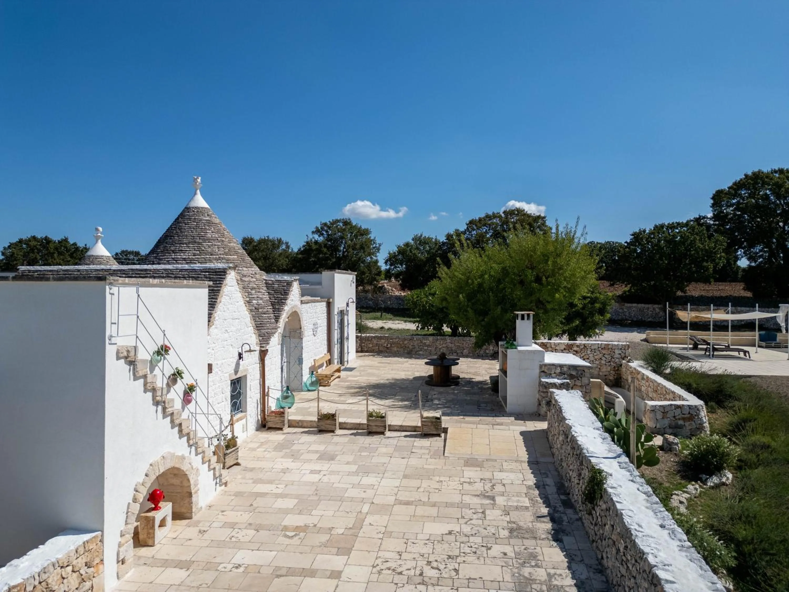 Landmark view in Trullo Dimora Podere Papilio