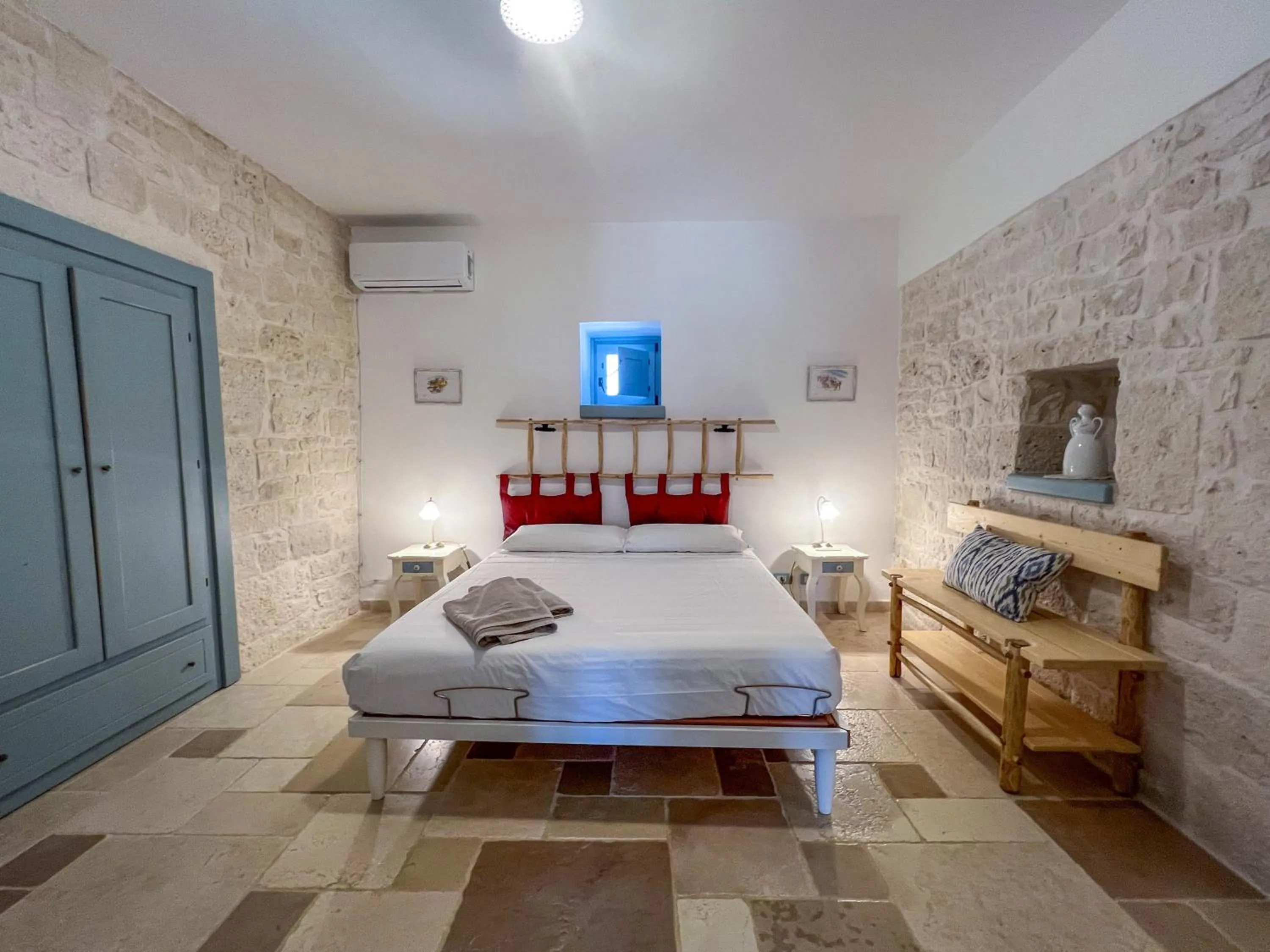Bedroom, Bed in Trullo Dimora Podere Papilio