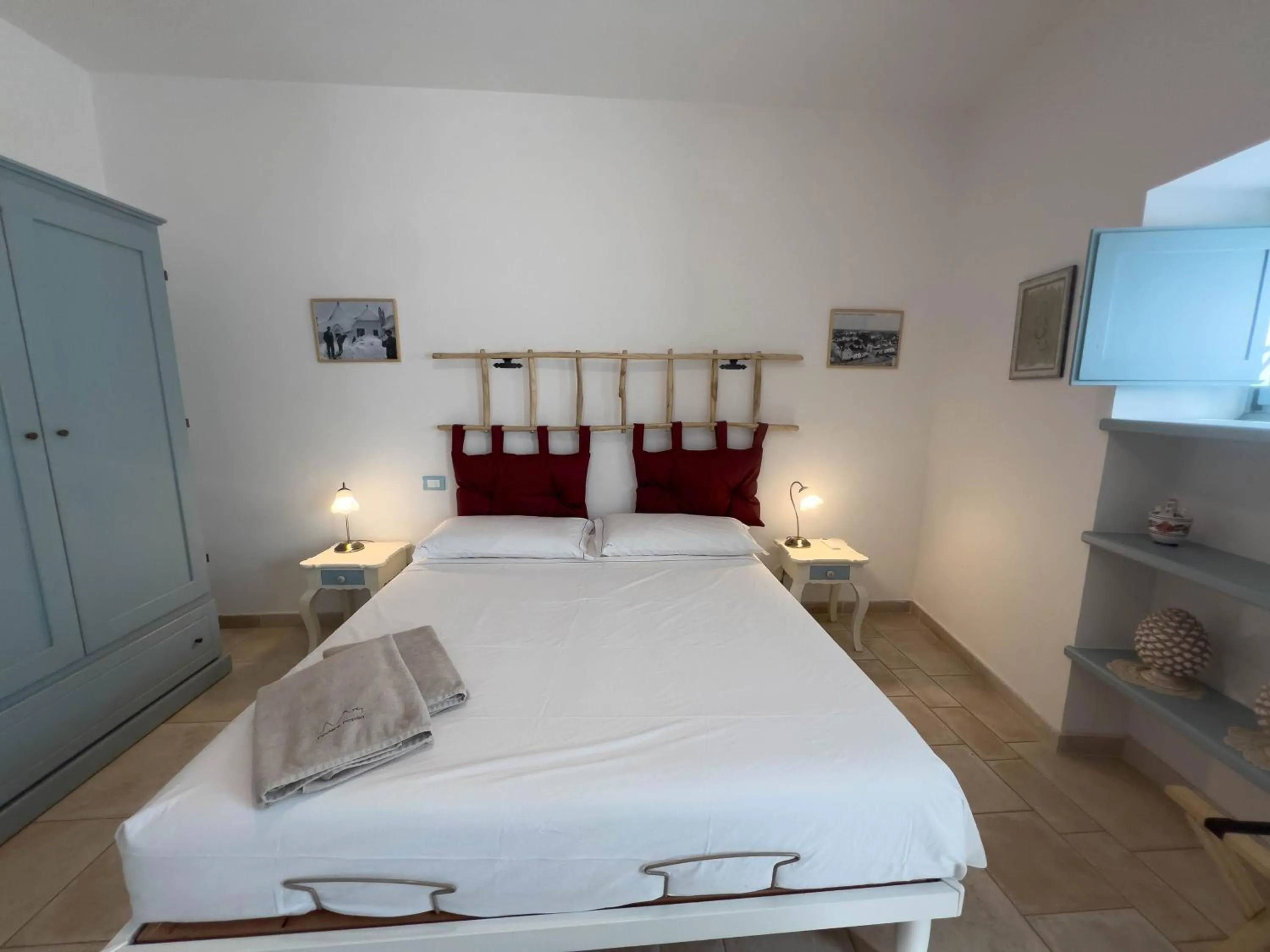 Bedroom, Bed in Trullo Dimora Podere Papilio