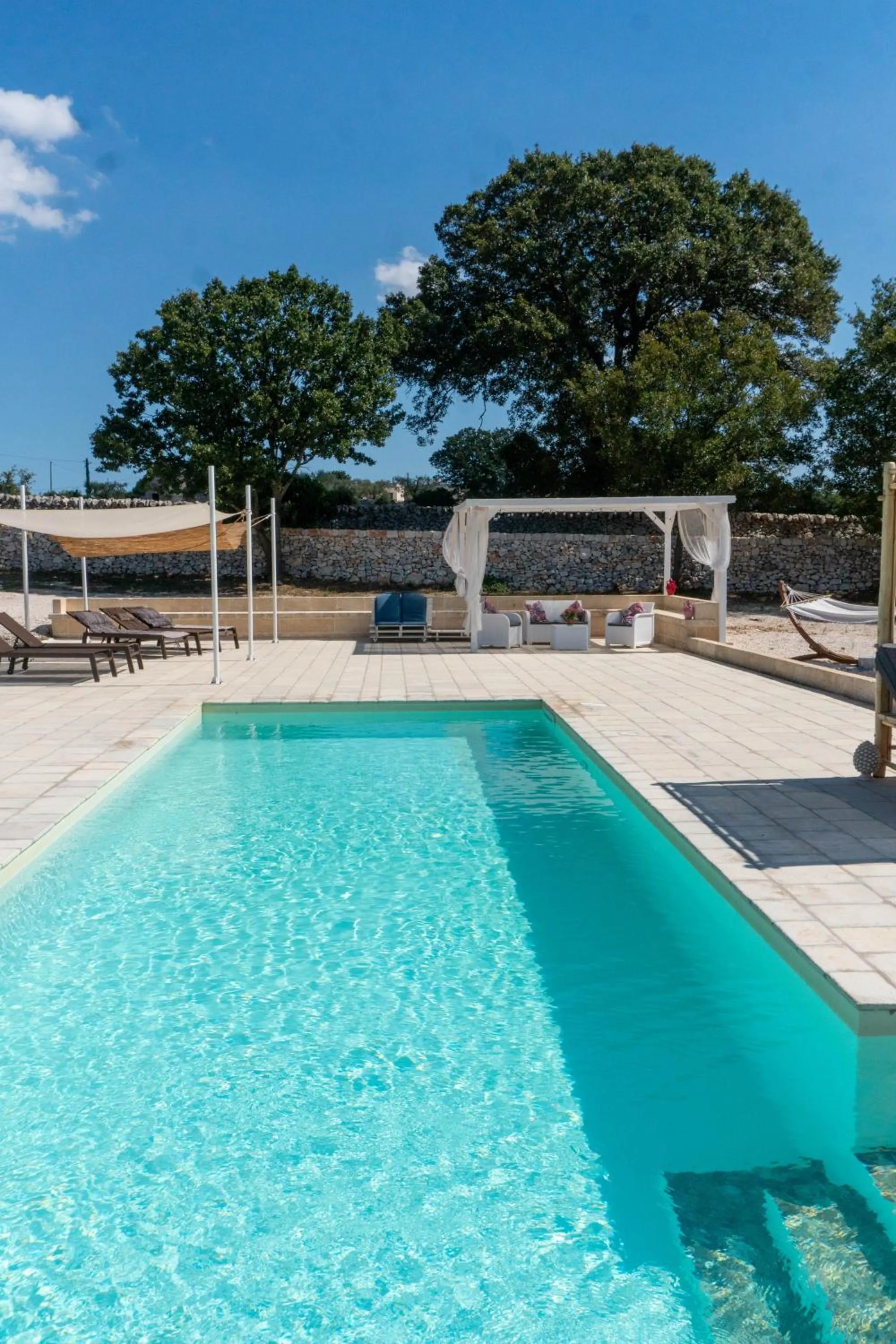 Pool view in Trullo Dimora Podere Papilio