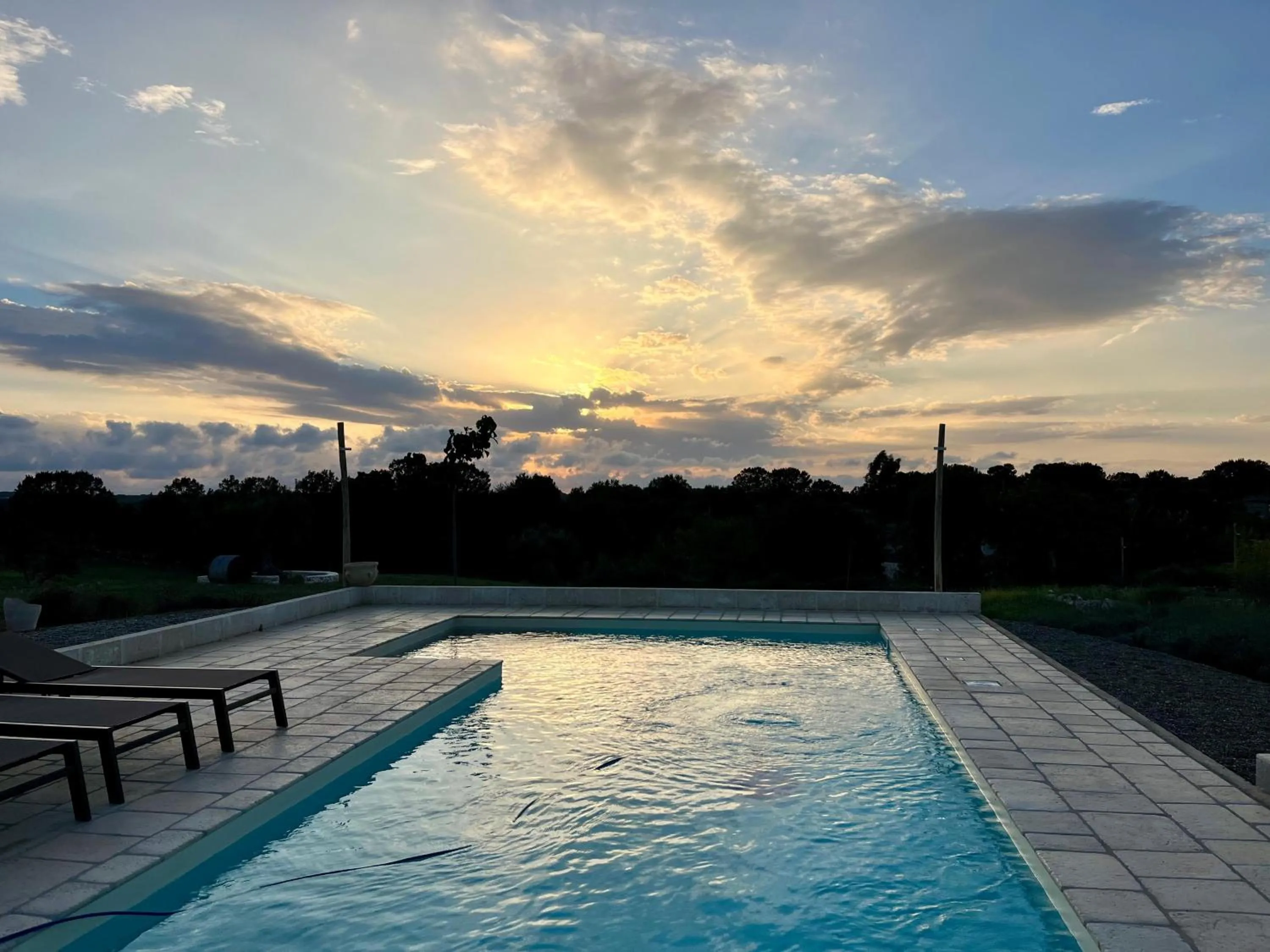Swimming pool in Trullo Dimora Podere Papilio