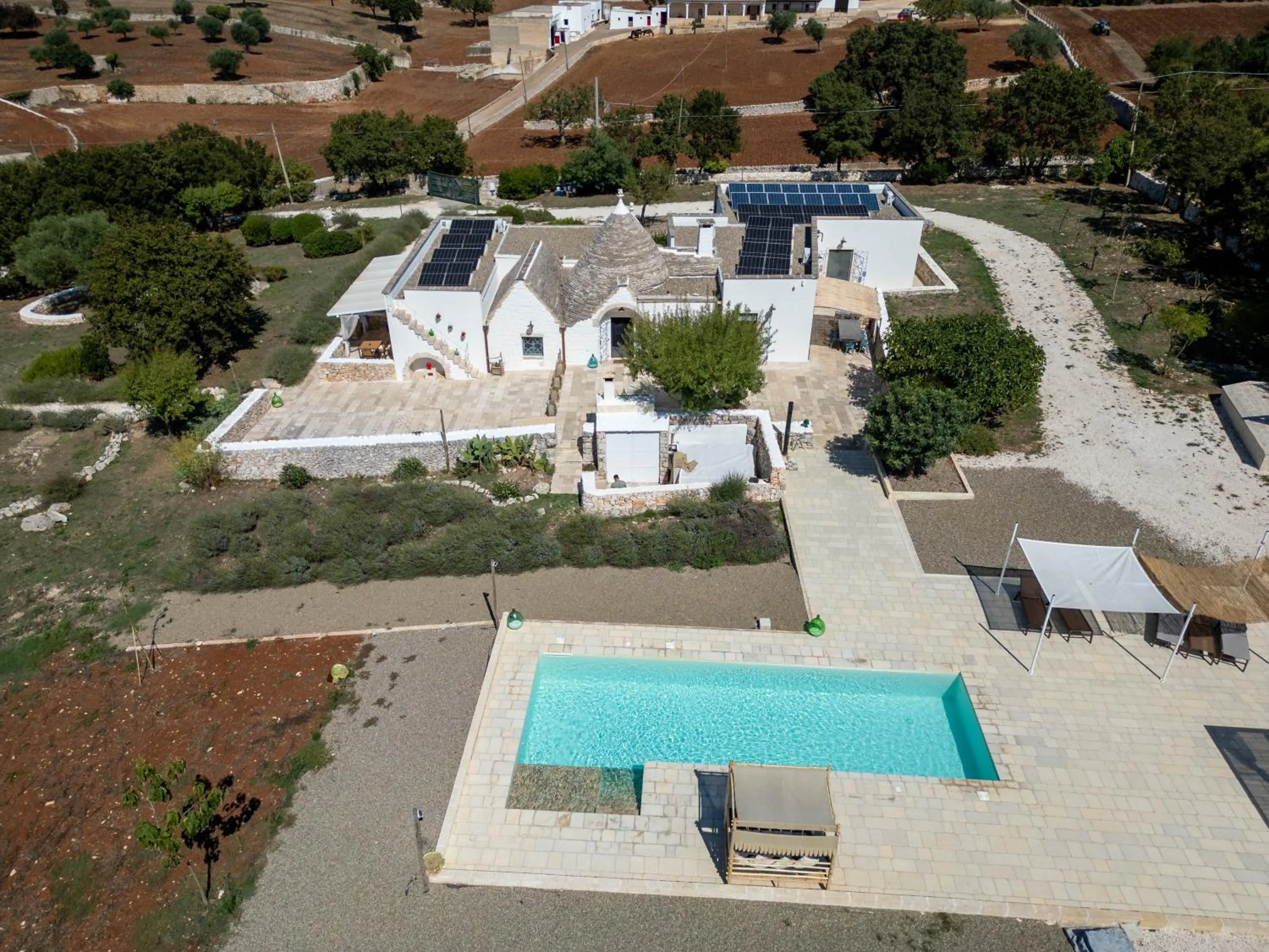 Bird's eye view in Trullo Dimora Podere Papilio