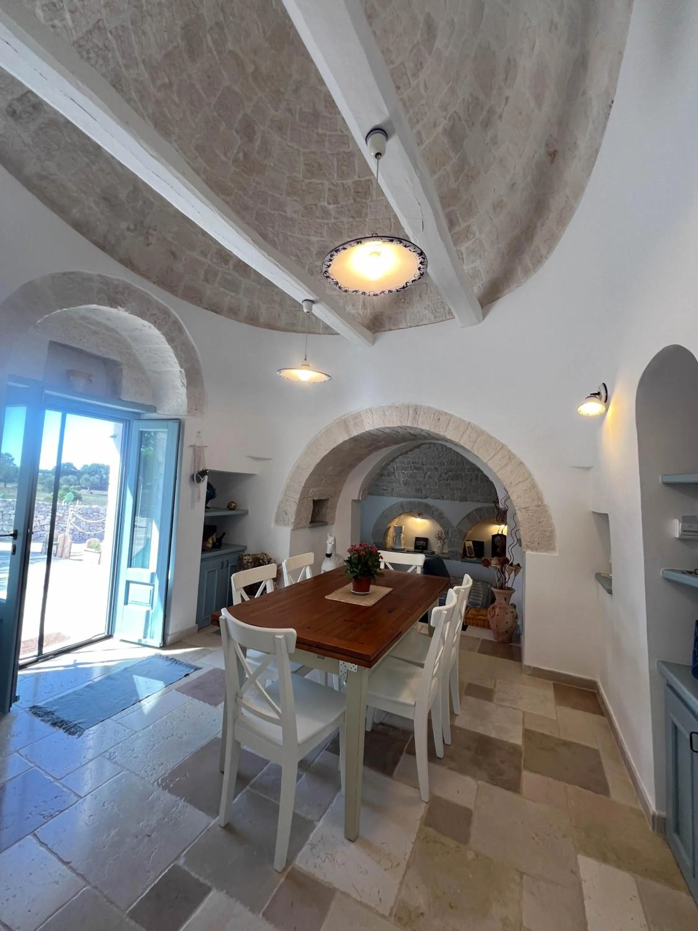 Seating area in Trullo Dimora Podere Papilio