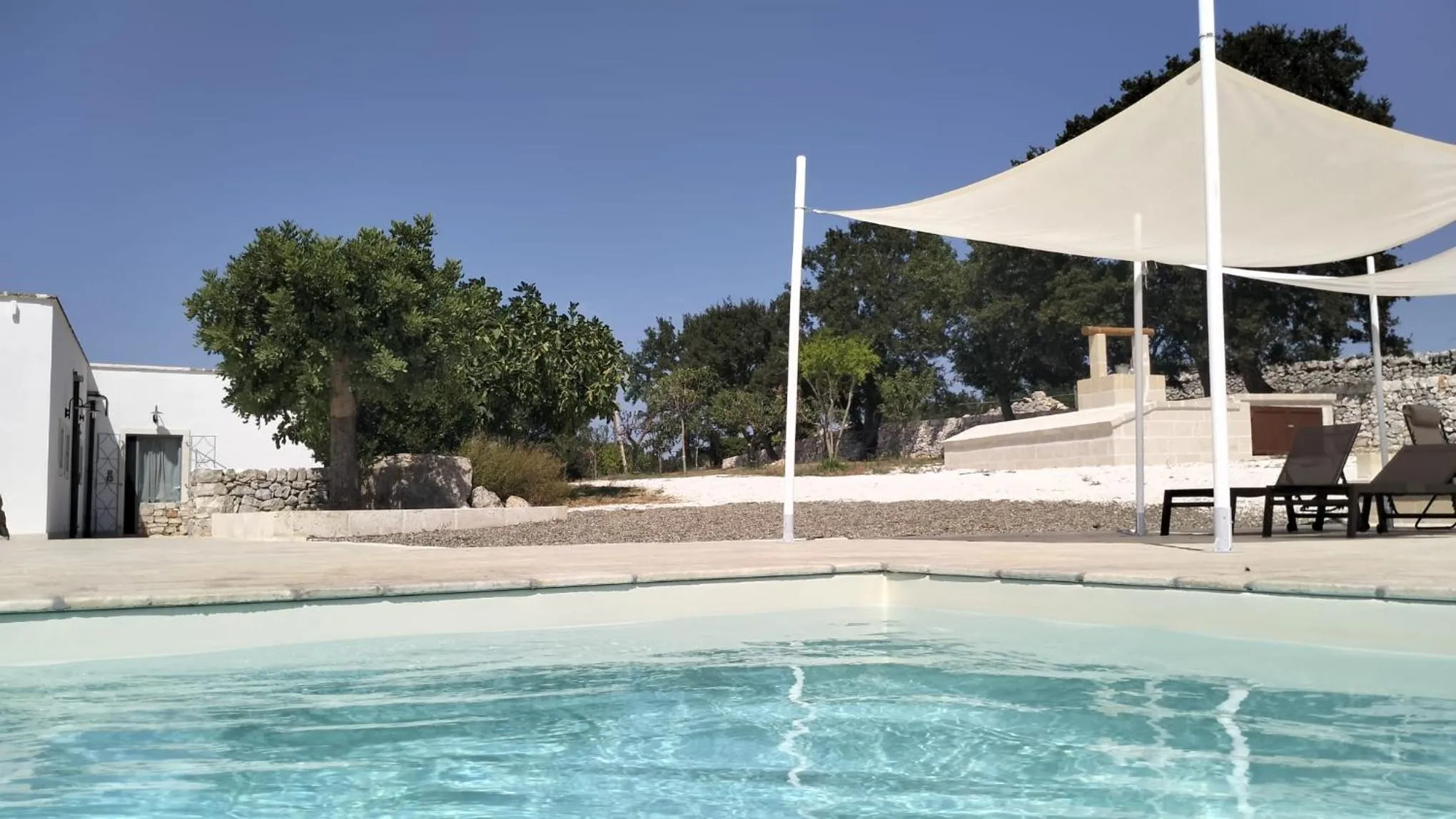 Pool view in Trullo Dimora Podere Papilio