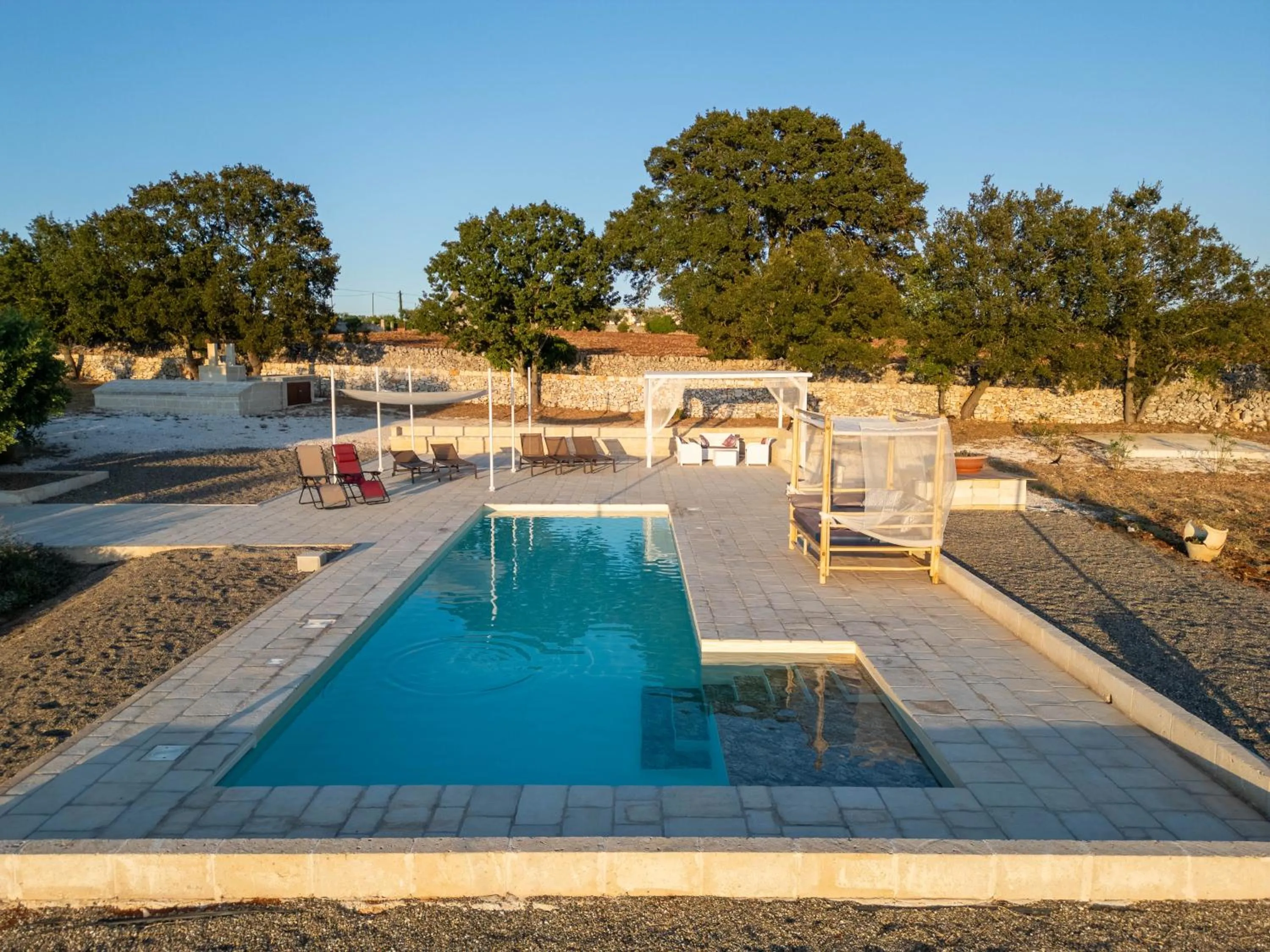 Pool view in Trullo Dimora Podere Papilio