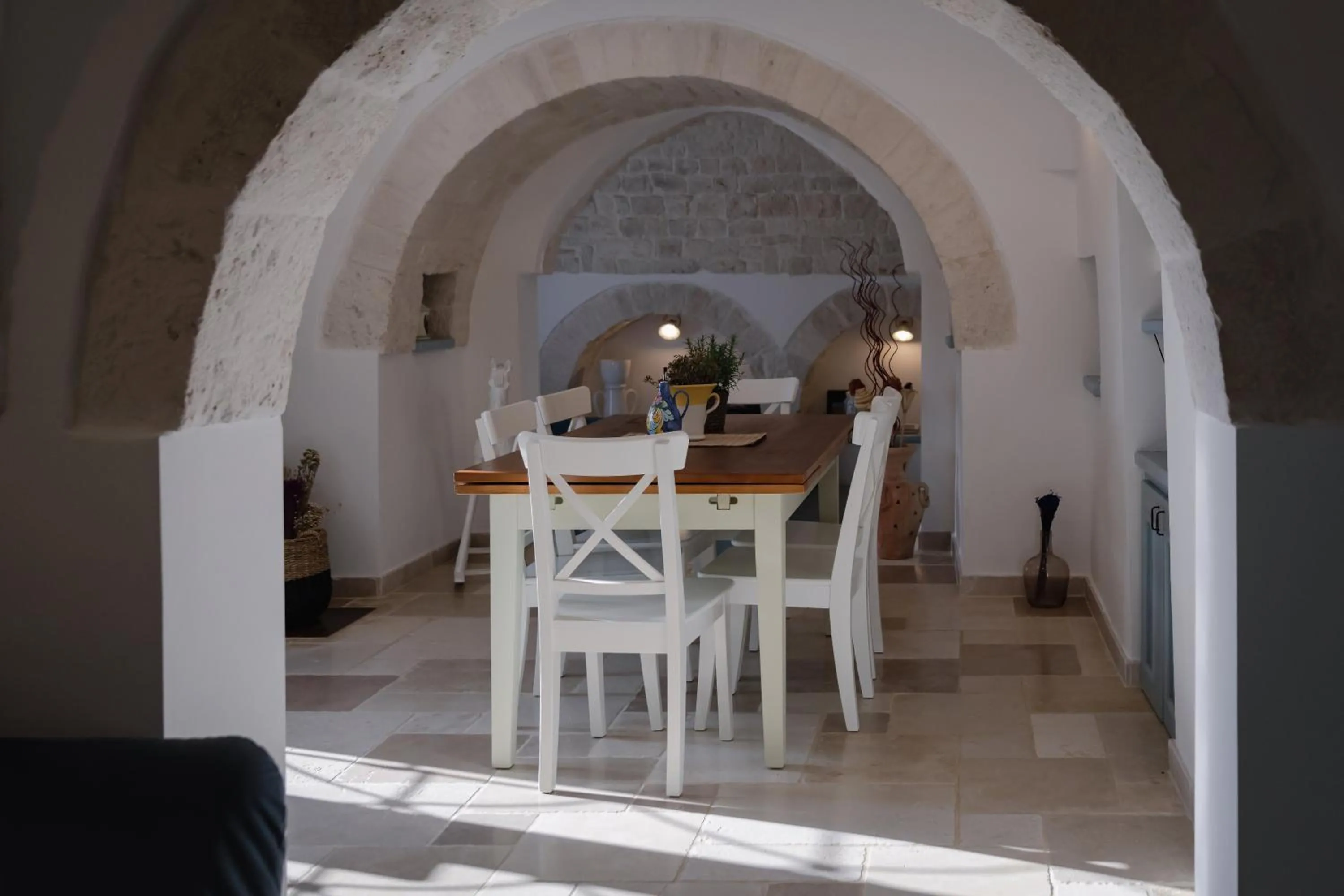 Seating area in Trullo Dimora Podere Papilio