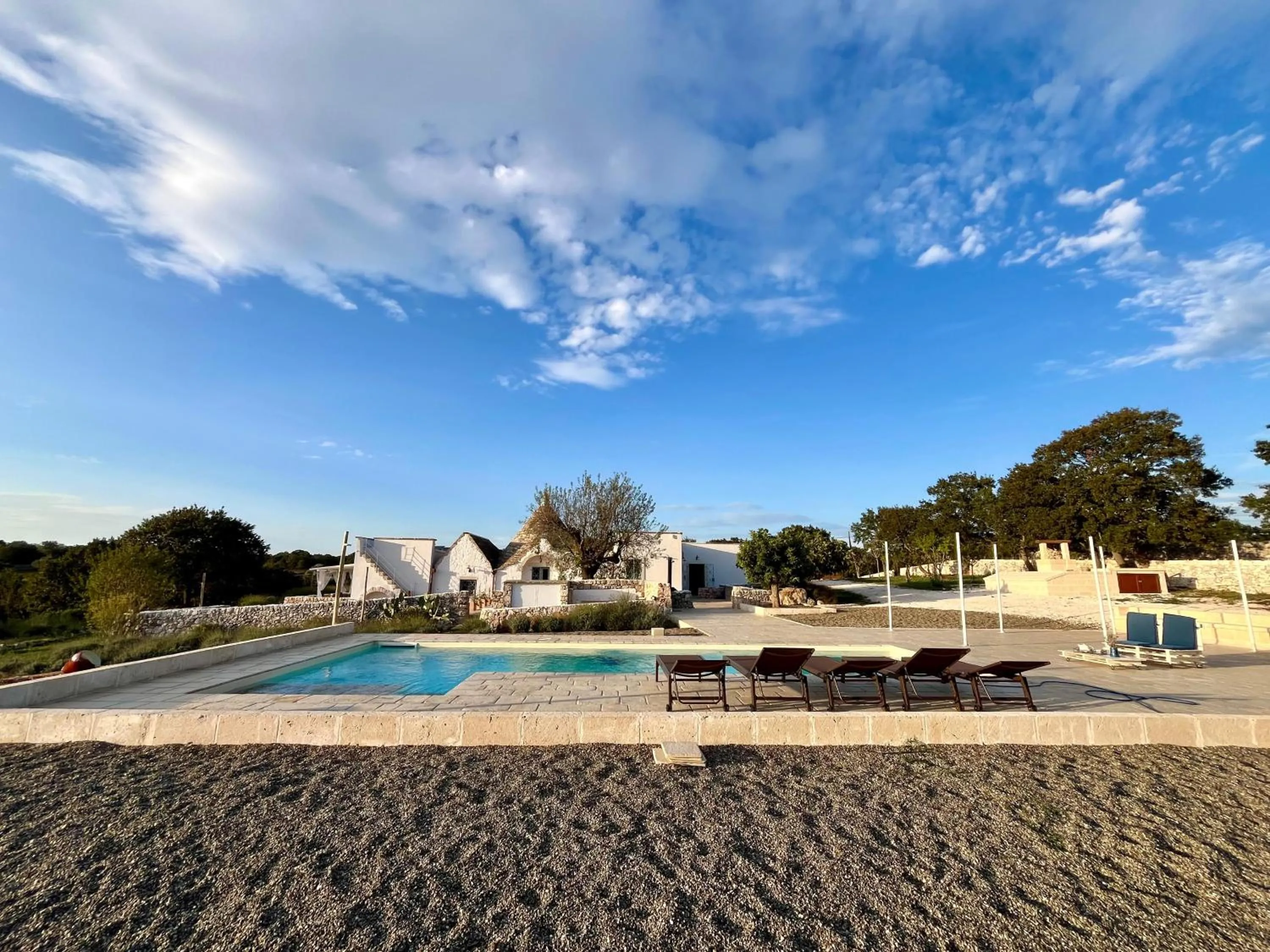 Pool view in Trullo Dimora Podere Papilio