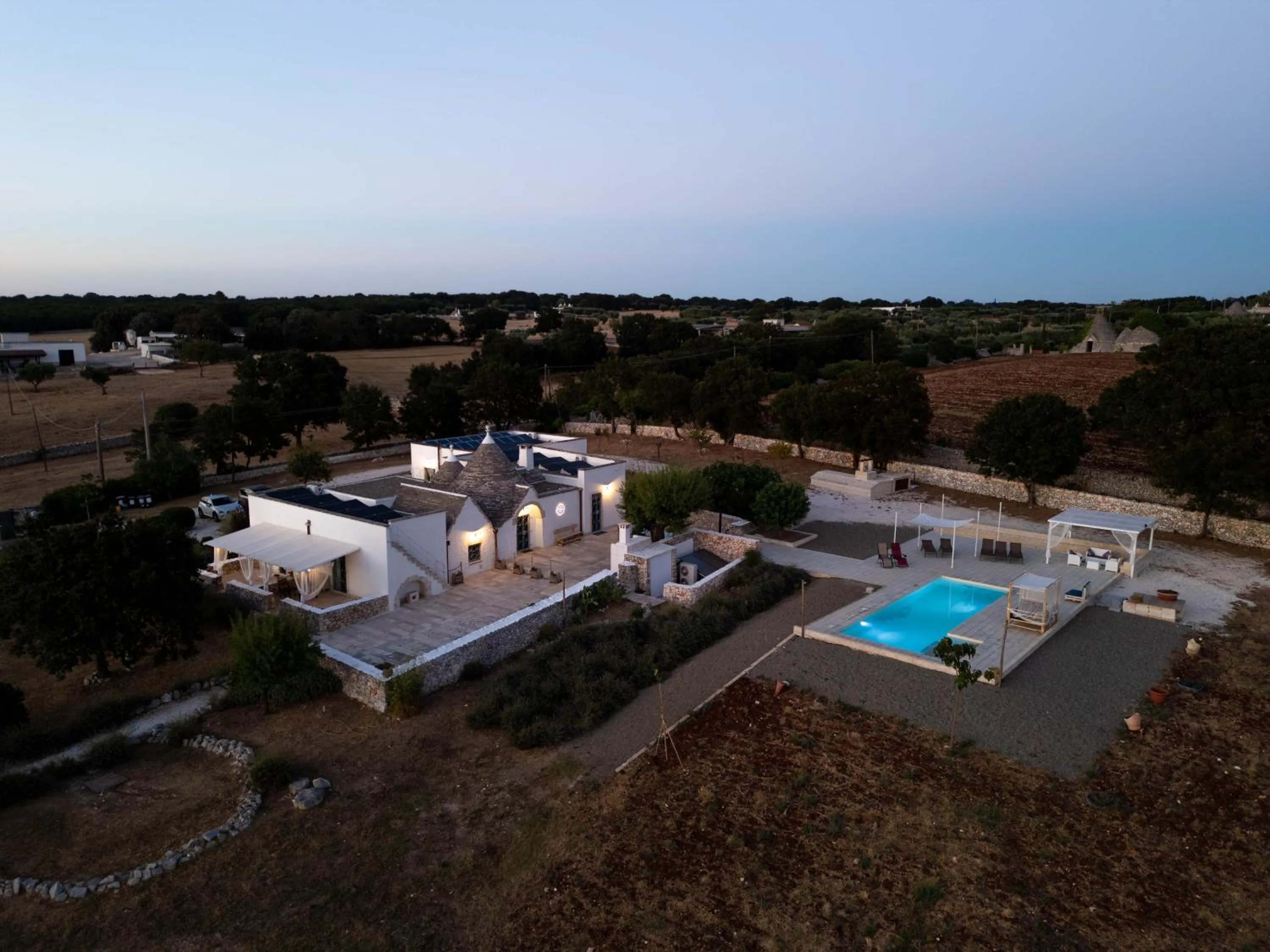 Bird's eye view in Trullo Dimora Podere Papilio