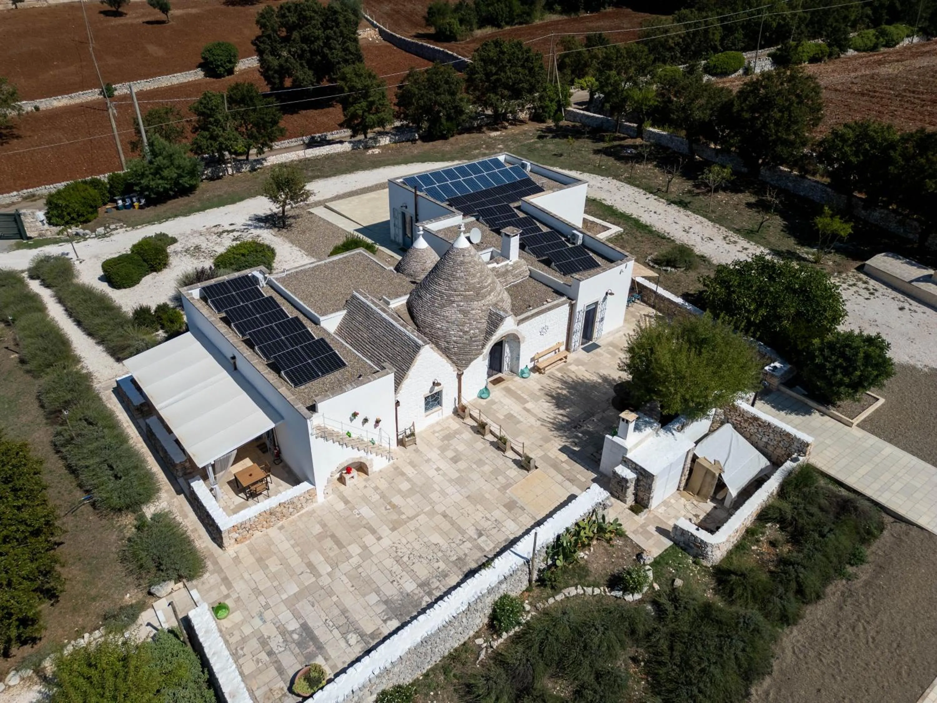 Bird's eye view in Trullo Dimora Podere Papilio