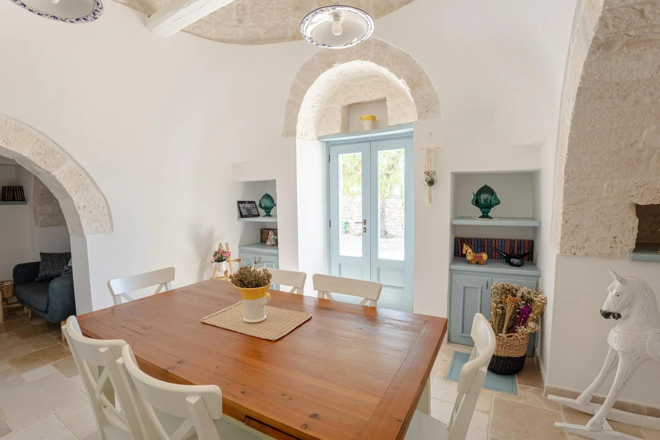 Living room in Trullo Dimora Podere Papilio