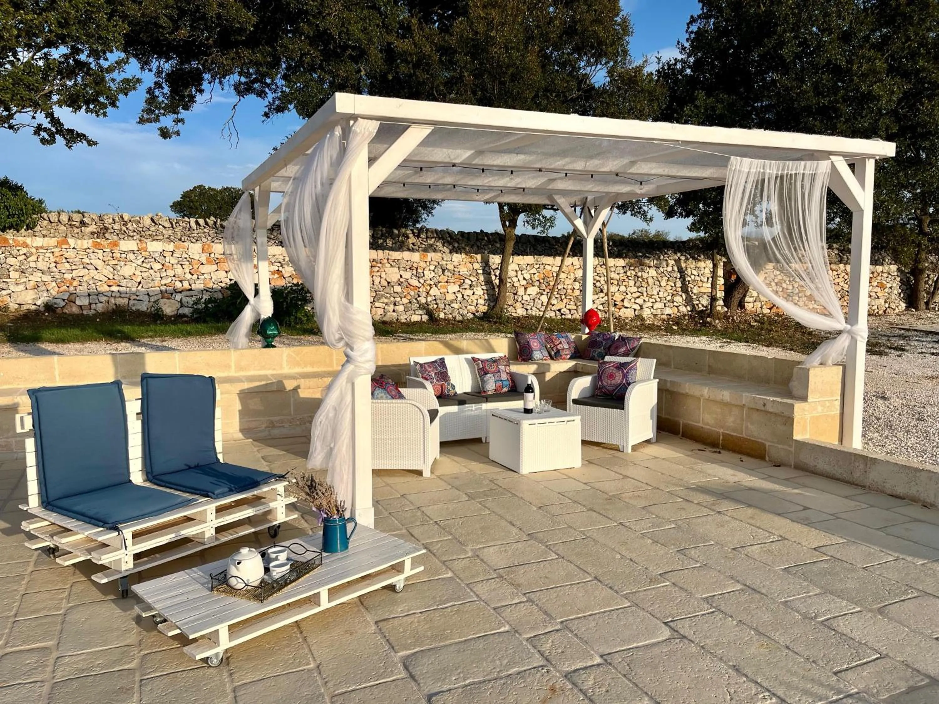 Garden in Trullo Dimora Podere Papilio