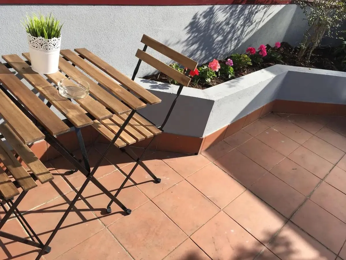 Balcony/Terrace in Miguel Bombarda Cozy Apartment
