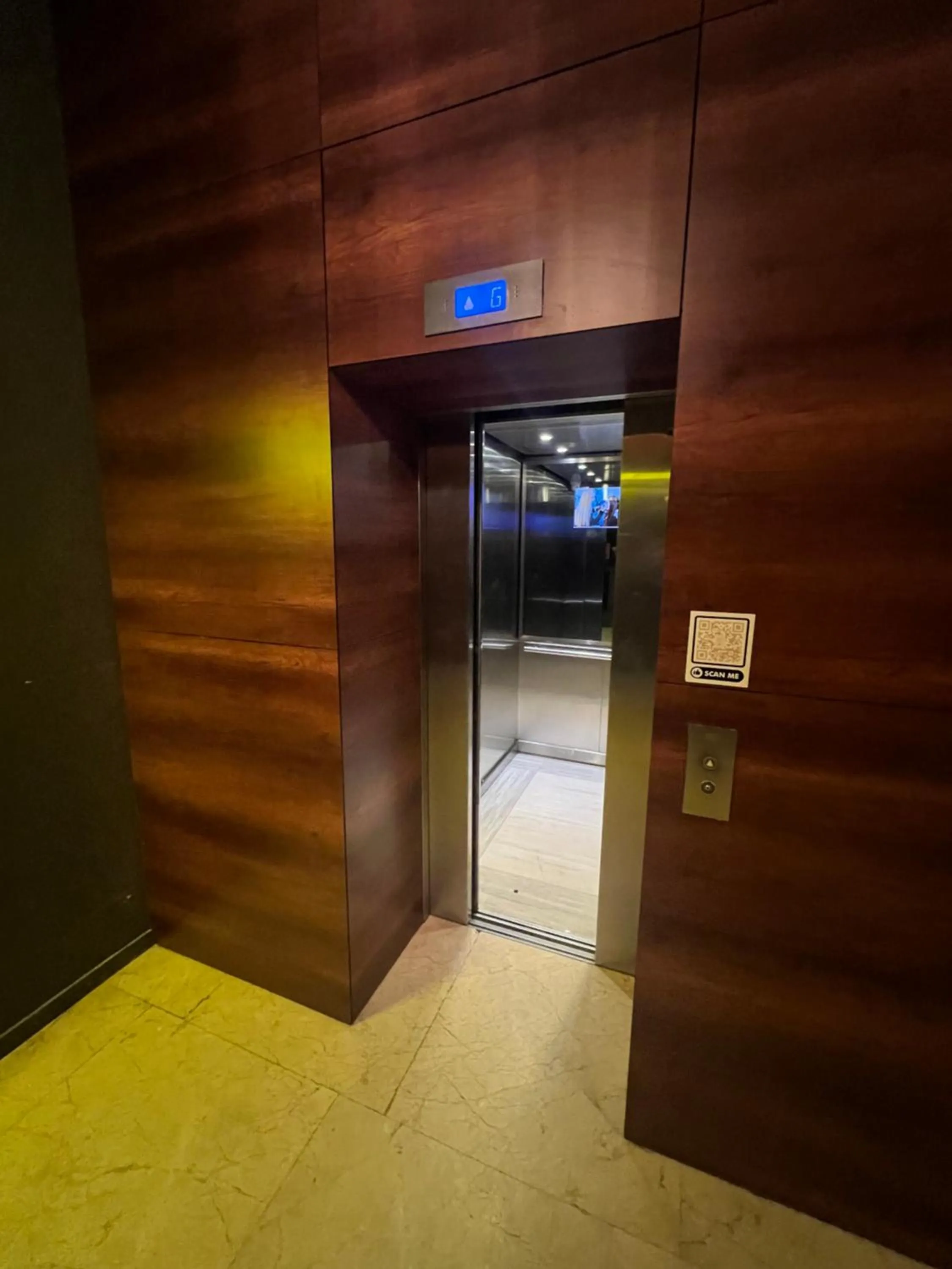 elevator in ORBI Residence LUXURY