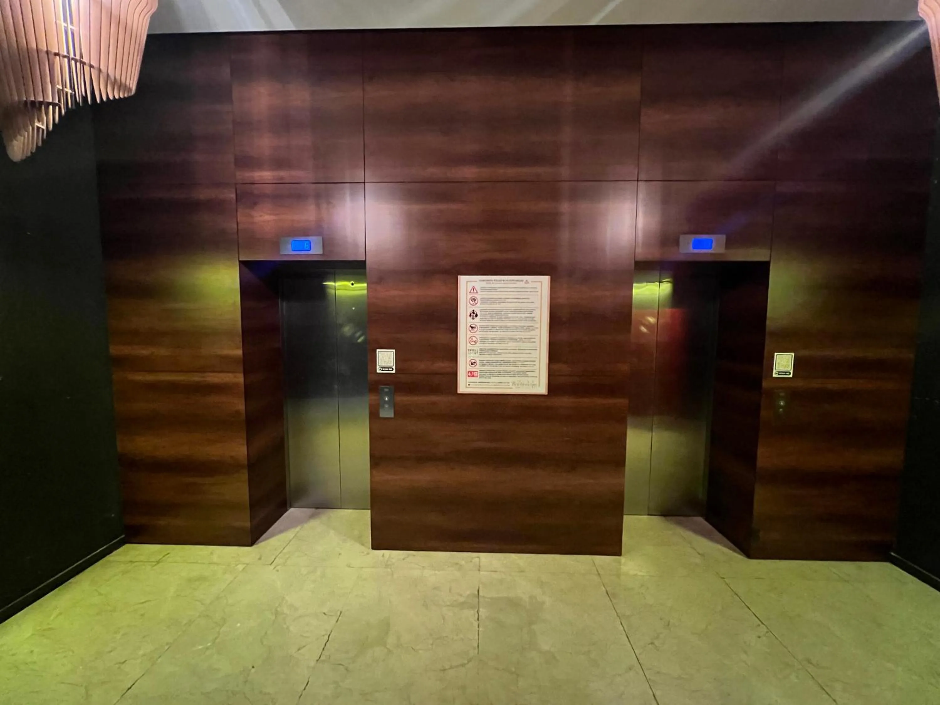 elevator in ORBI Residence LUXURY