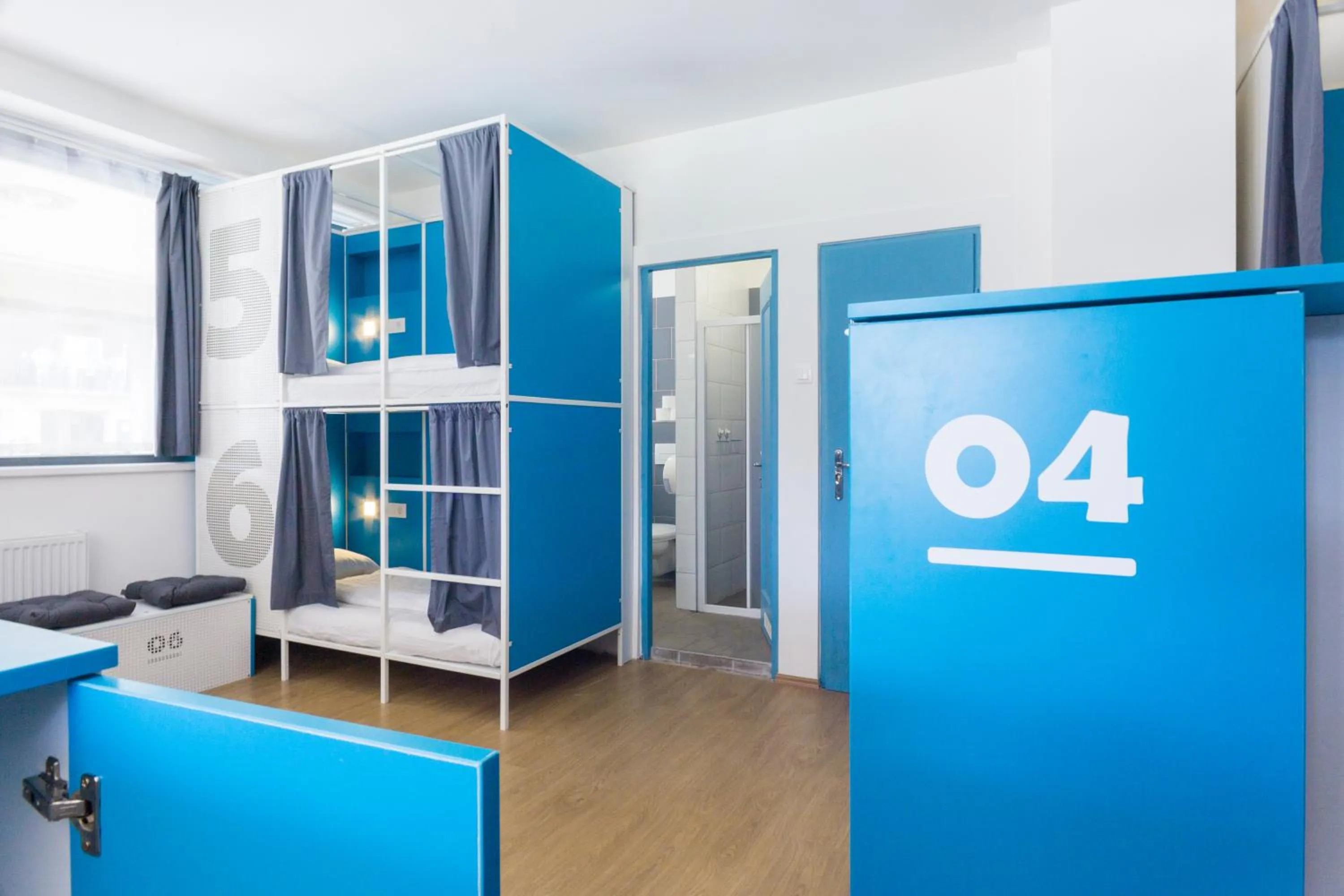 bunk bed in WOW City Hostel