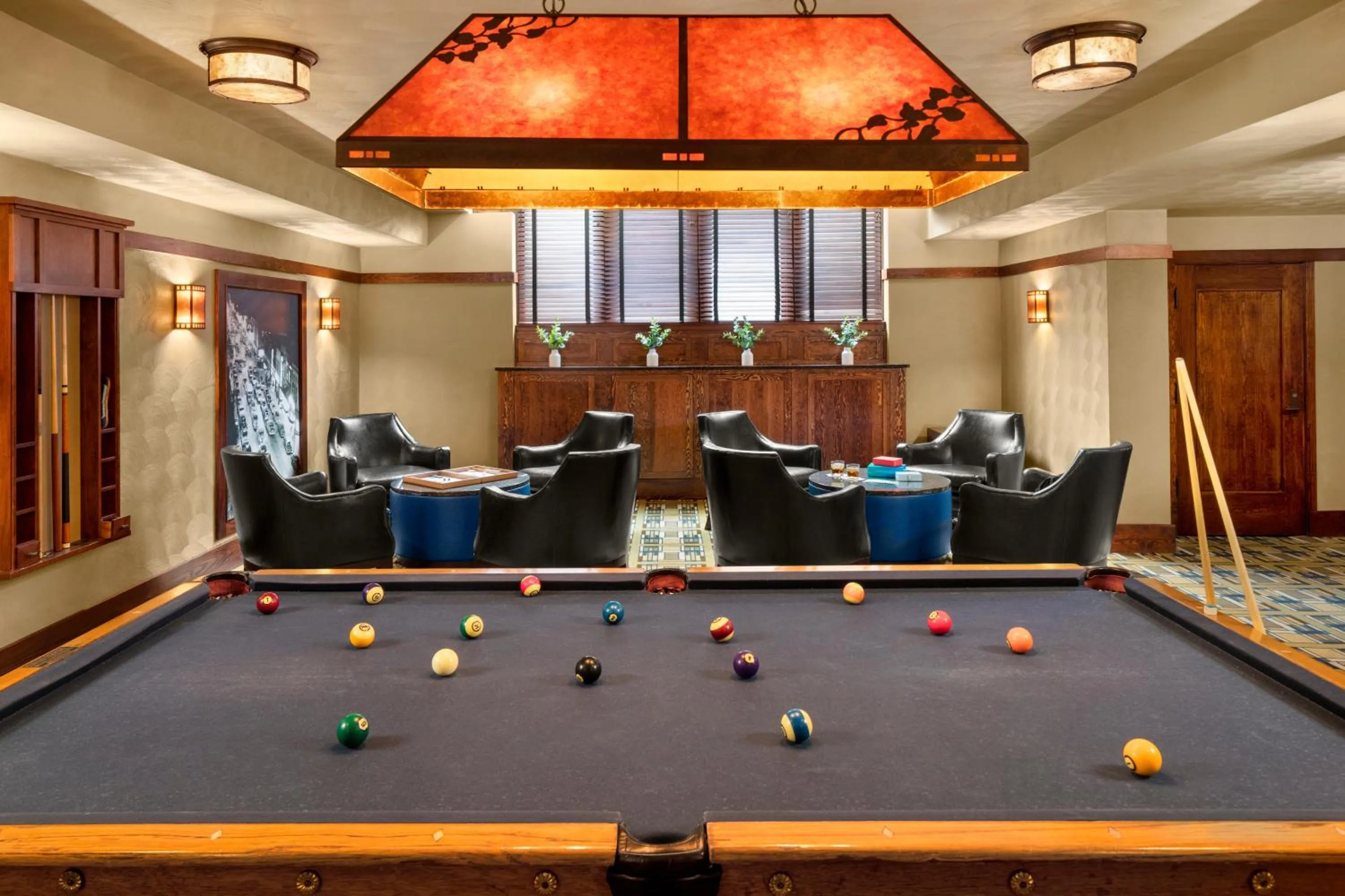 Billiard in The Historic Park Inn Hotel