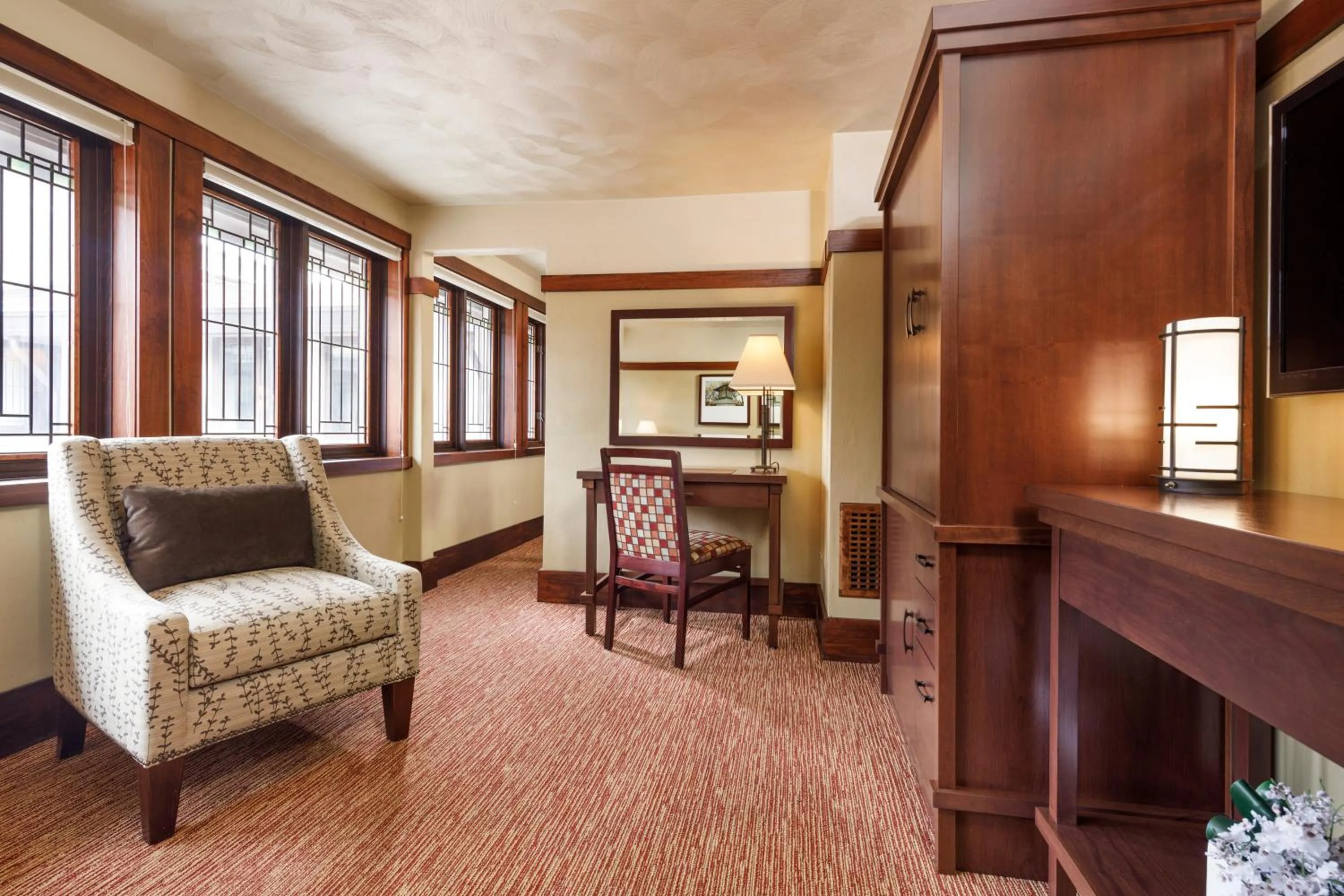 Seating area in The Historic Park Inn Hotel